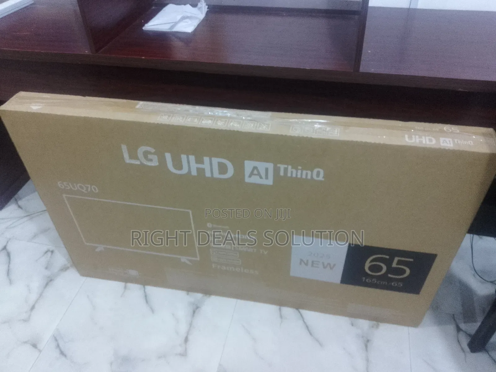 Sleek and Modern: Lg 65-Inch Webos Smart Tv