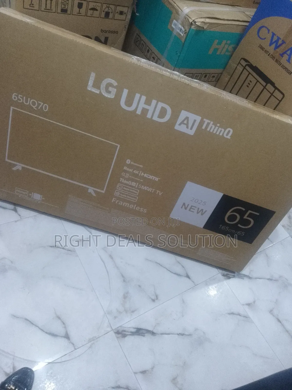 Sleek and Modern: Lg 65-Inch Webos Smart Tv