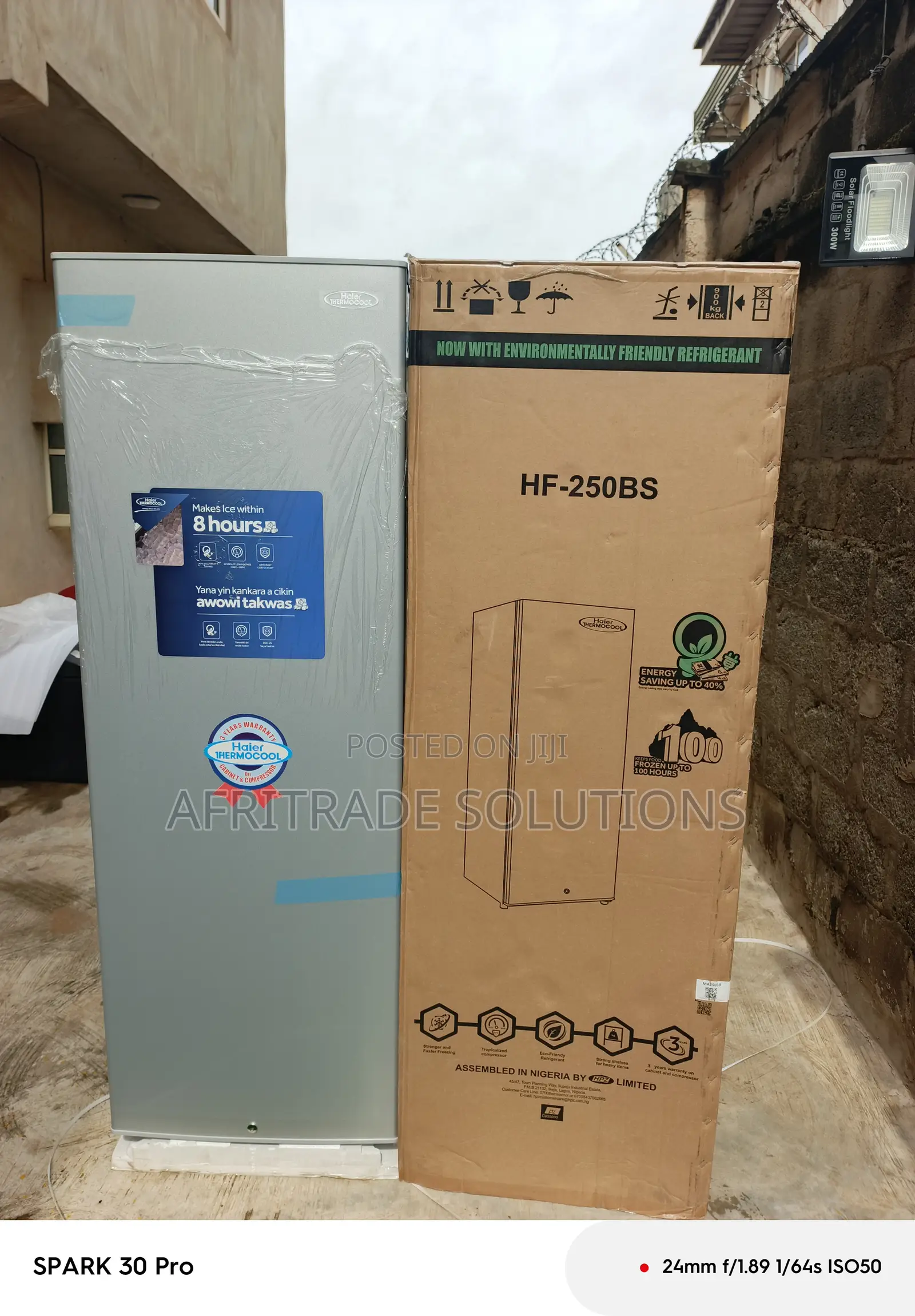 Haier Thermocool 235l Upright Freezer for Commercial Use