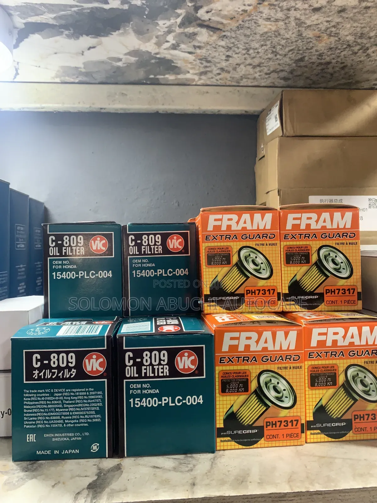Oil Filter for All Kinds of Honda Acura and Toyota New One