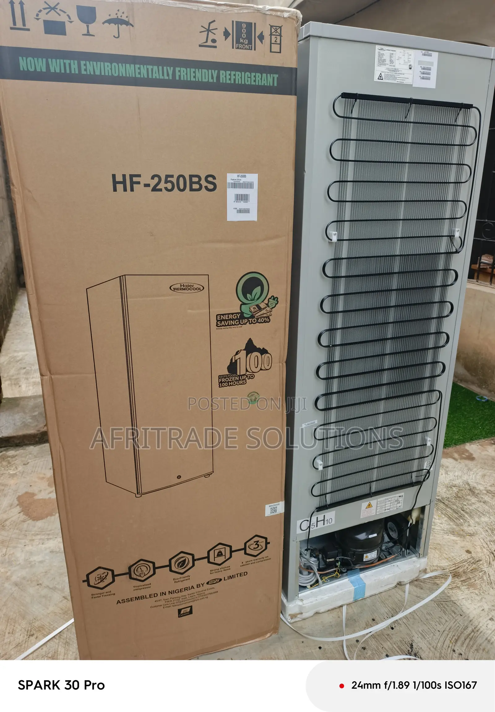 Next-Level Food Preservation – Haier Thermocool Upright Freezer
