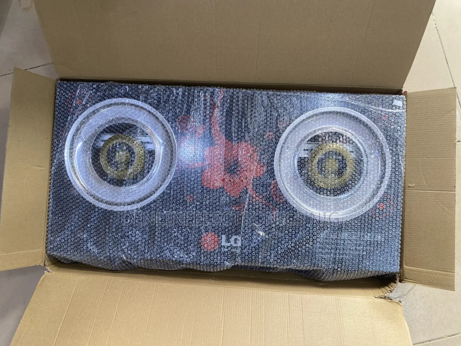 Brand New Lg Two Face Glass Auto Ignition Table Cooker Gas Burner