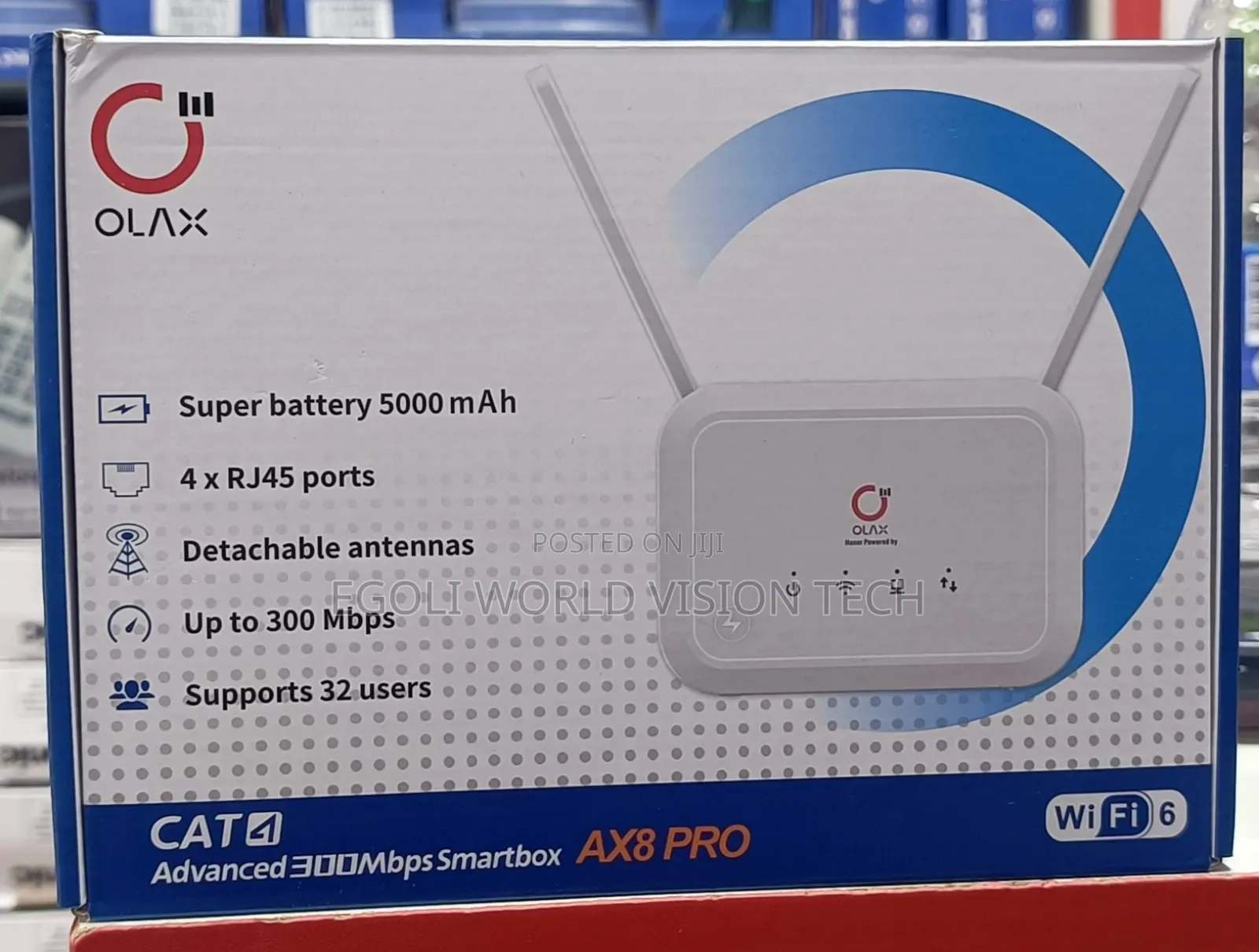 Olax Ax8 Pro 4g Lte Wi-fi 6 Router