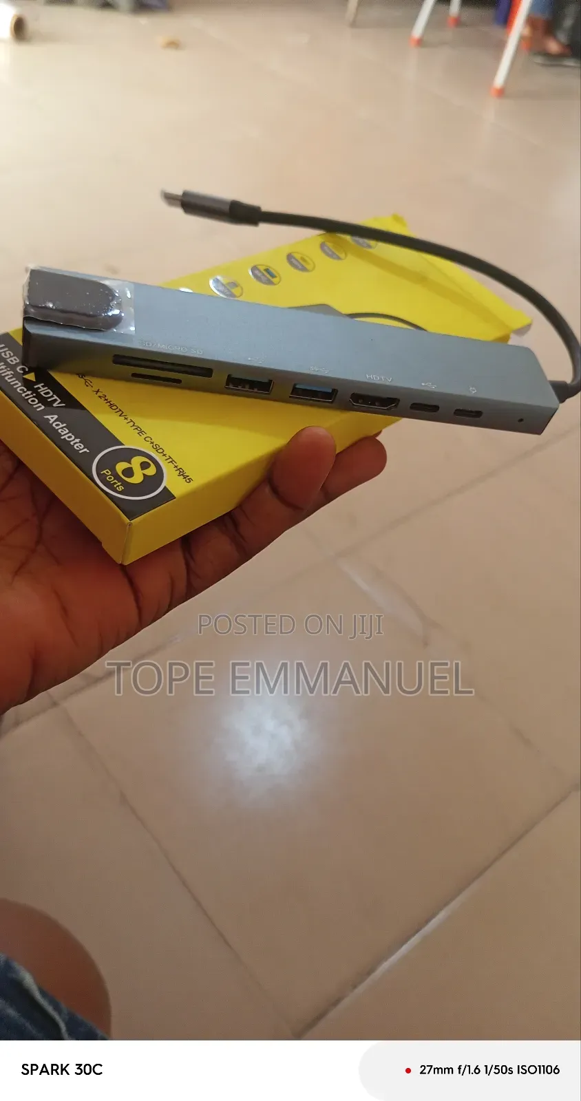 8 in 1 Usb Type C Hub,Usb C Multiport Adapter