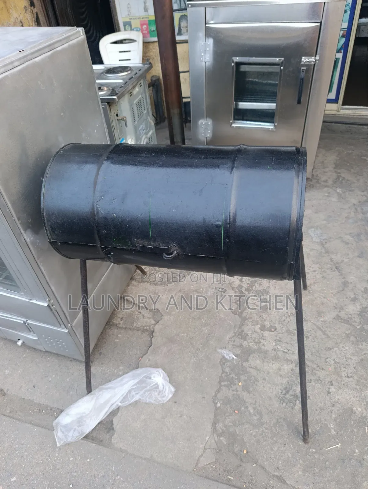 Locally Made Standing Charcoal Grill