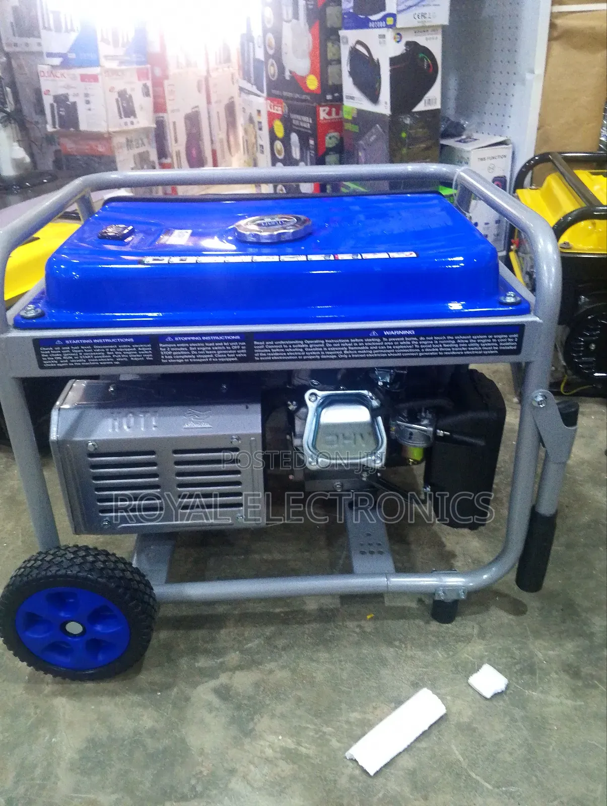 Brand New Kemage Generator 230v With Remote