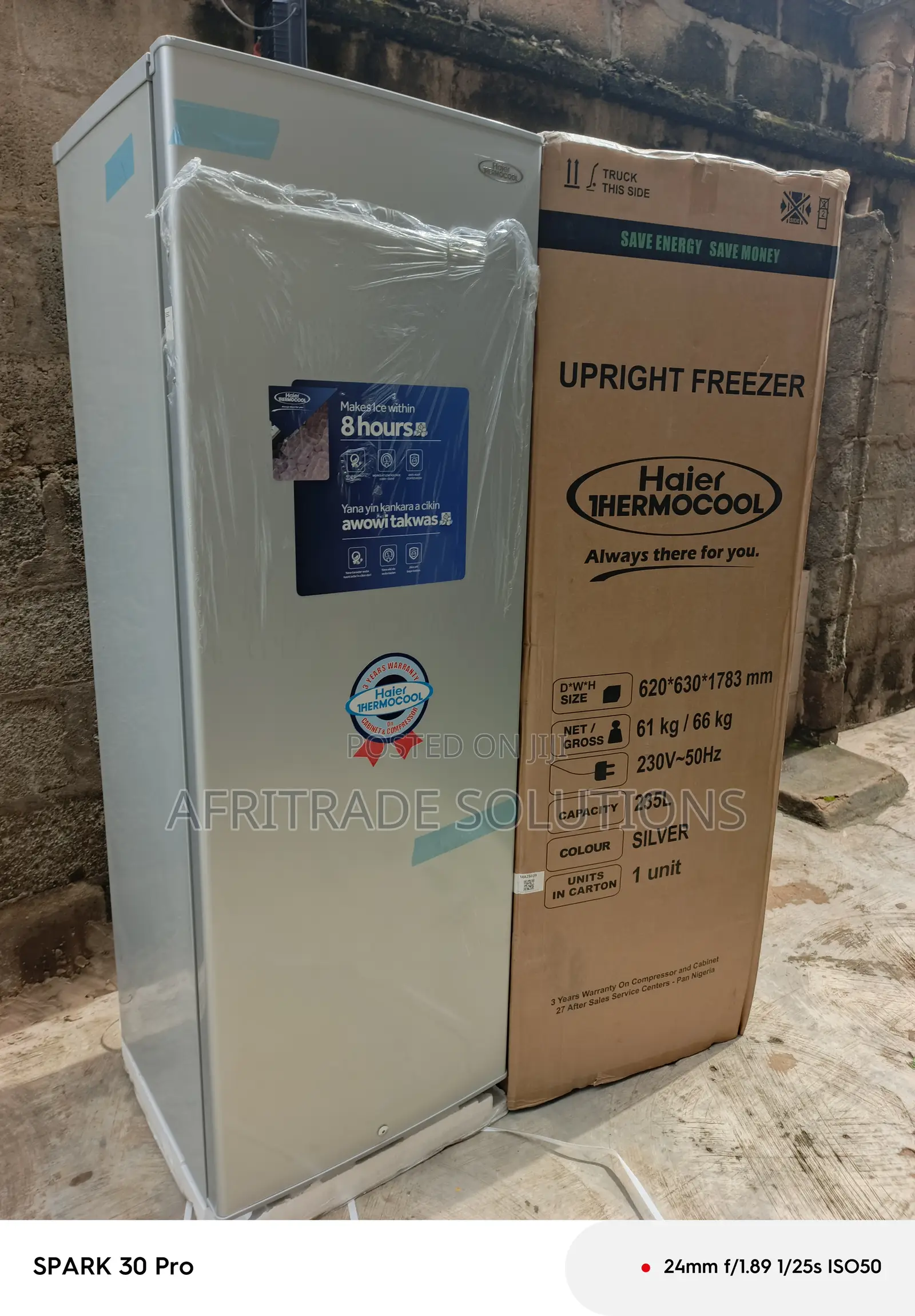 Freeze Big, Save Energy – Haier Thermocool Upright Freezer