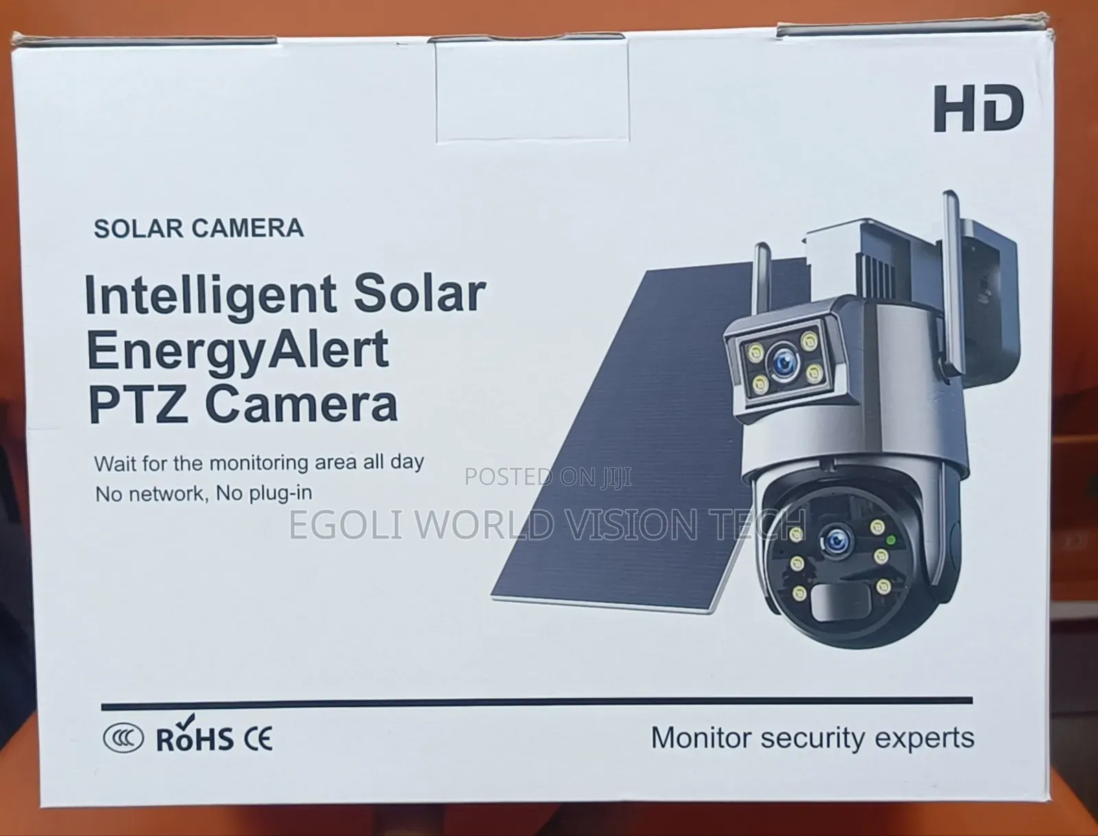 Intelligent Solar Energyalert Ptz Hd Camera Monitor Security Experts