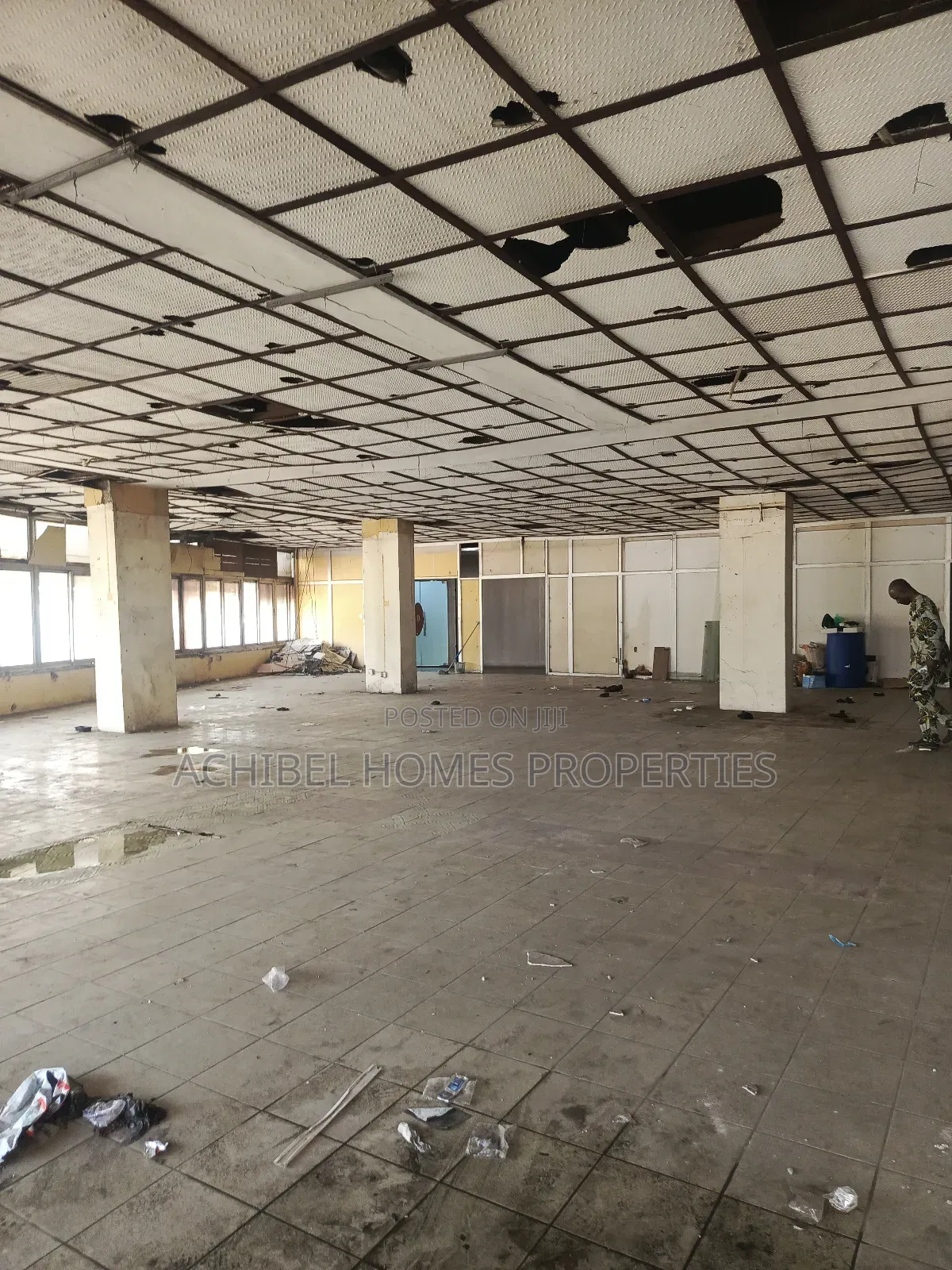 A 289 Square Meter Open Office Space in Lagos Island