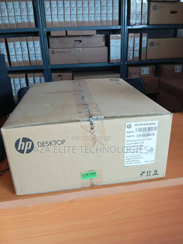 New Desktop Computer HP Z2 G5 SFF 32GB Intel Core I5 HDD+SSD 512GB