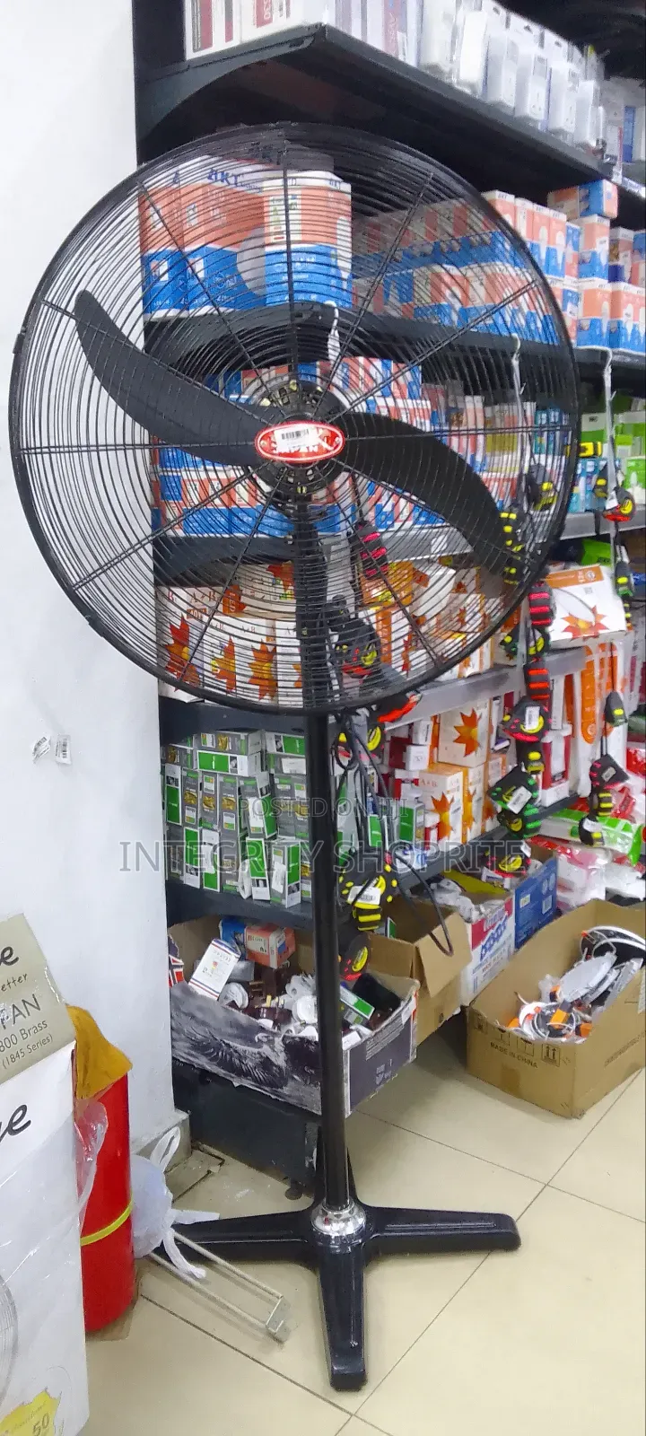 Sonik Quality 26"-Inch Industrial Standing Fan- 2 Blade