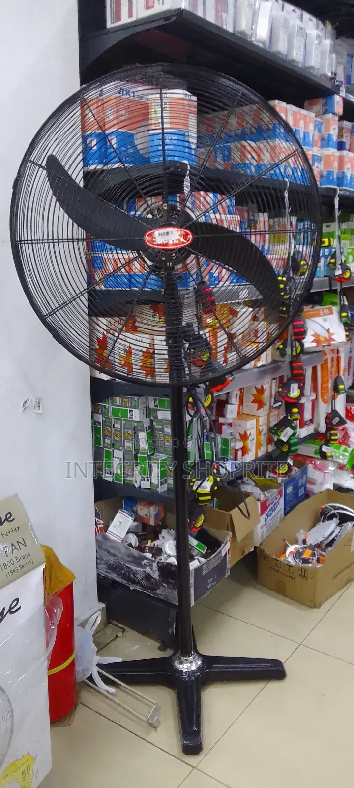 Sonik Quality 26"-Inch Industrial Standing Fan- 2 Blade