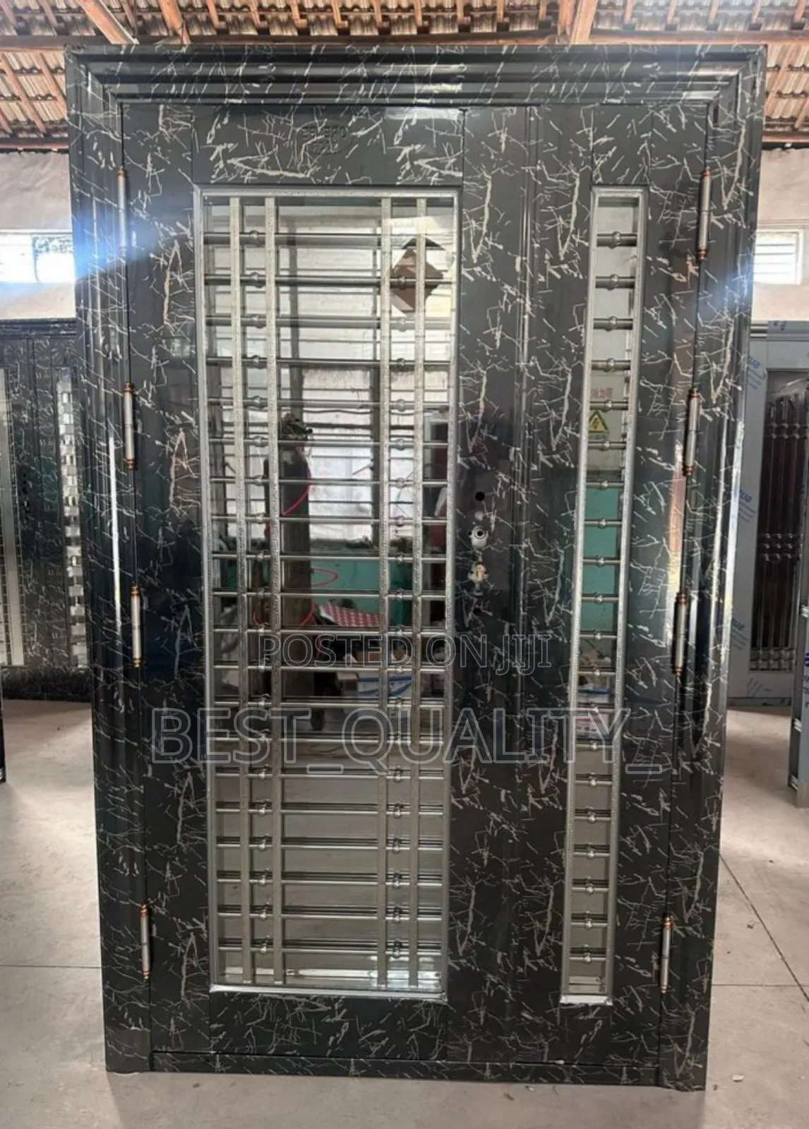 Marble Designa Door in Door With Burglary