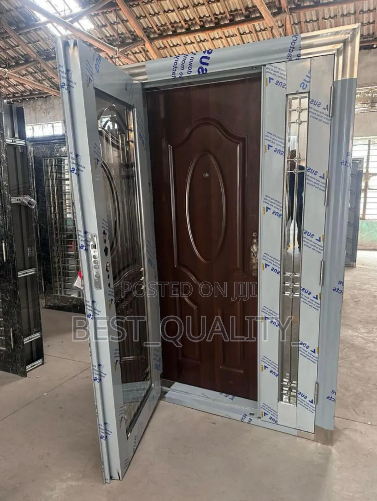 Marble Designa Door in Door With Burglary