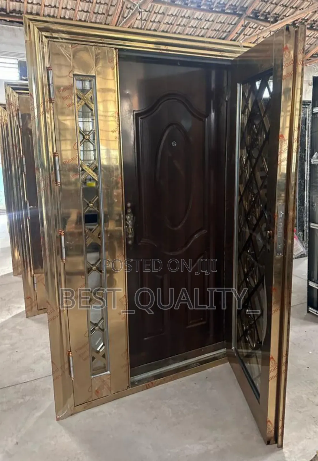 Marble Designa Door in Door With Burglary