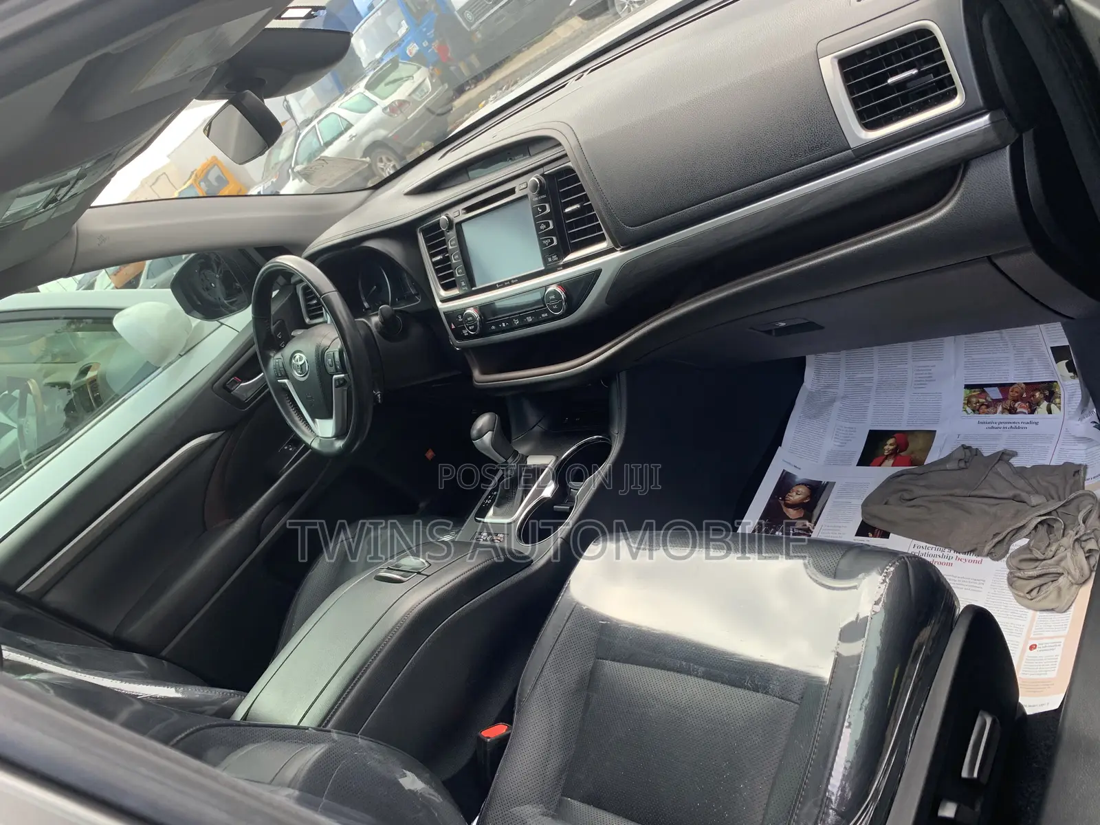 Toyota Highlander Limited Platinum 4x4 V6 (3.5L 6cyl 8A) 2017 Gray
