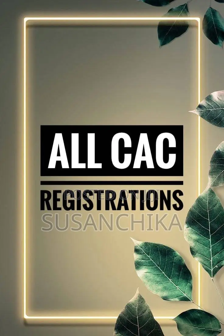 Cac Registrations N, Tin, Vat Trademark, Scuml