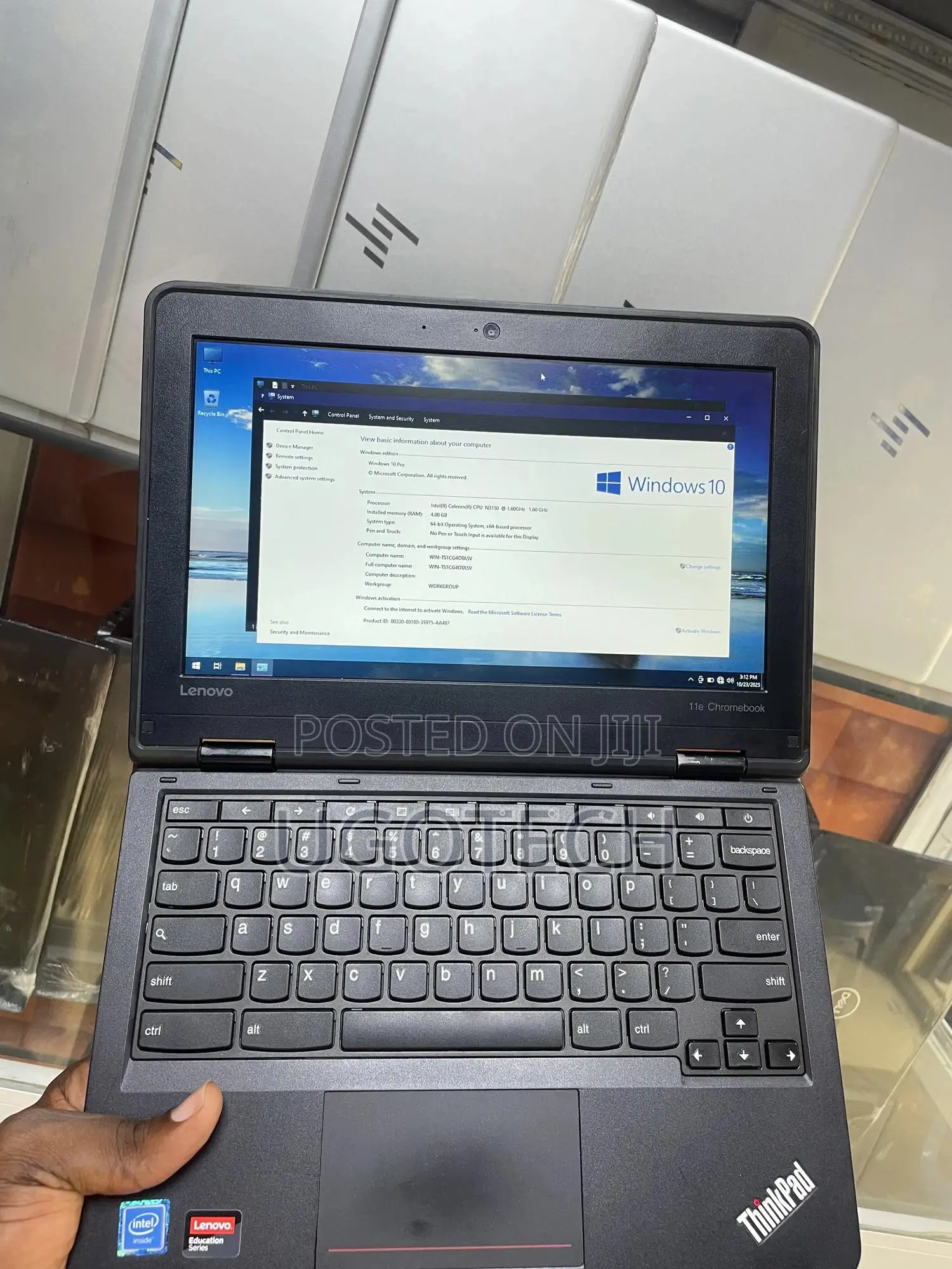 Laptop Lenovo ThinkPad 11e 4GB Intel SSD 16 GB