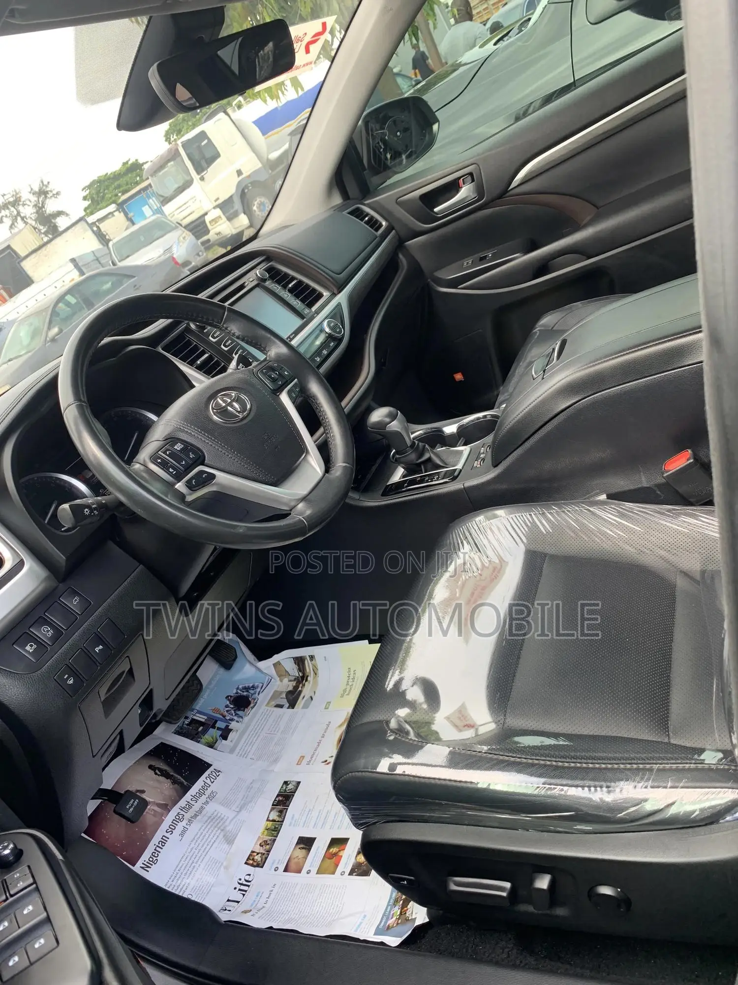 Toyota Highlander Limited Platinum 4x4 V6 (3.5L 6cyl 8A) 2017 Gray