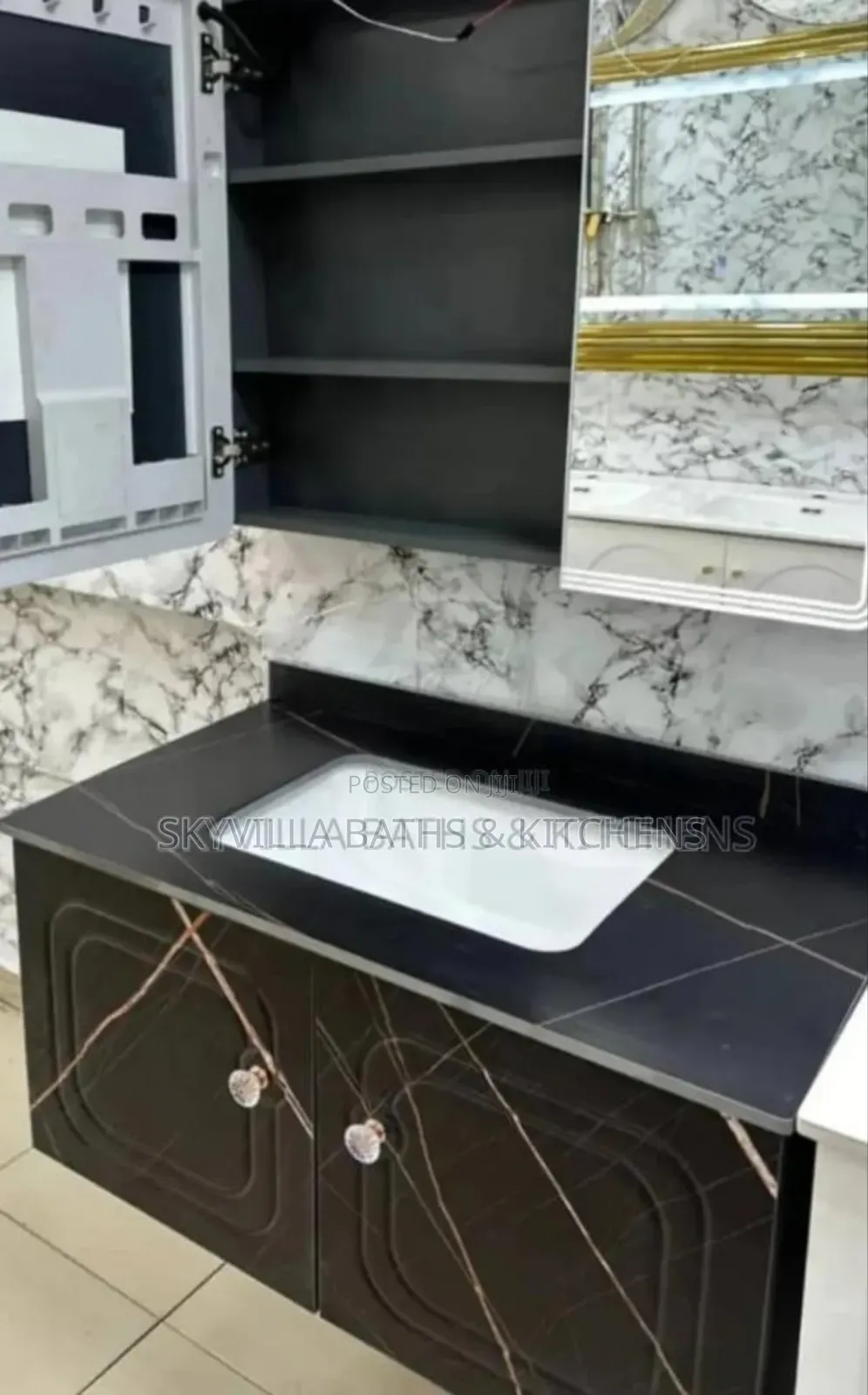 Marble Top Vanity