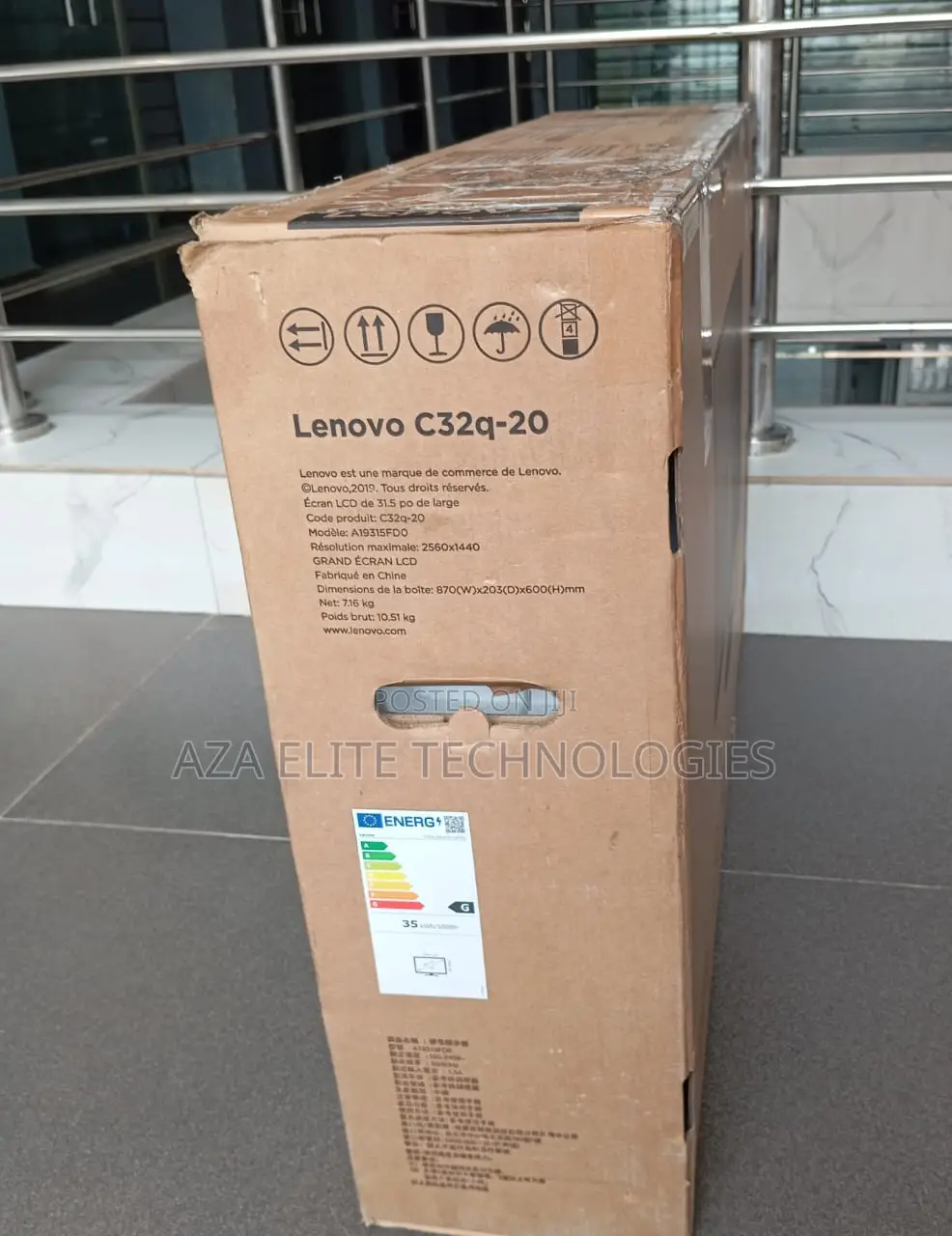 Lenovo C32q-20 Monitor