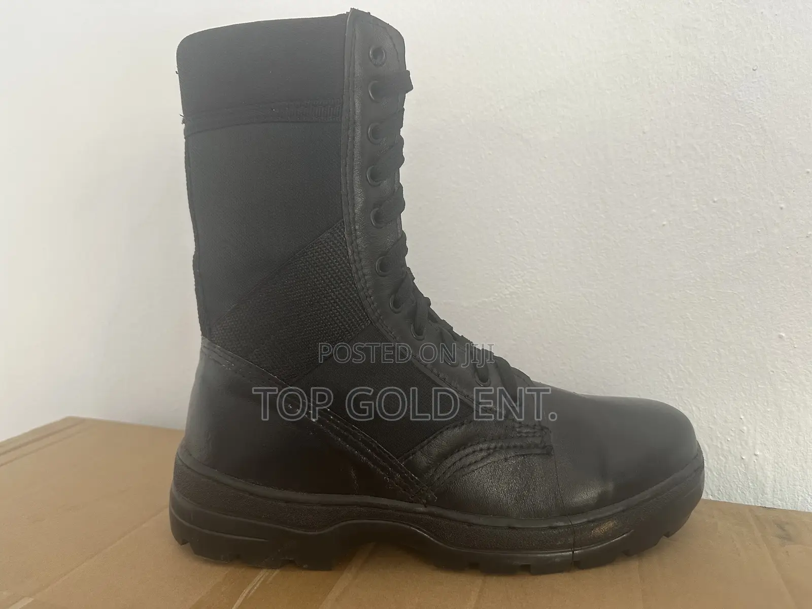 Quality Dessert Boot With Side Zip