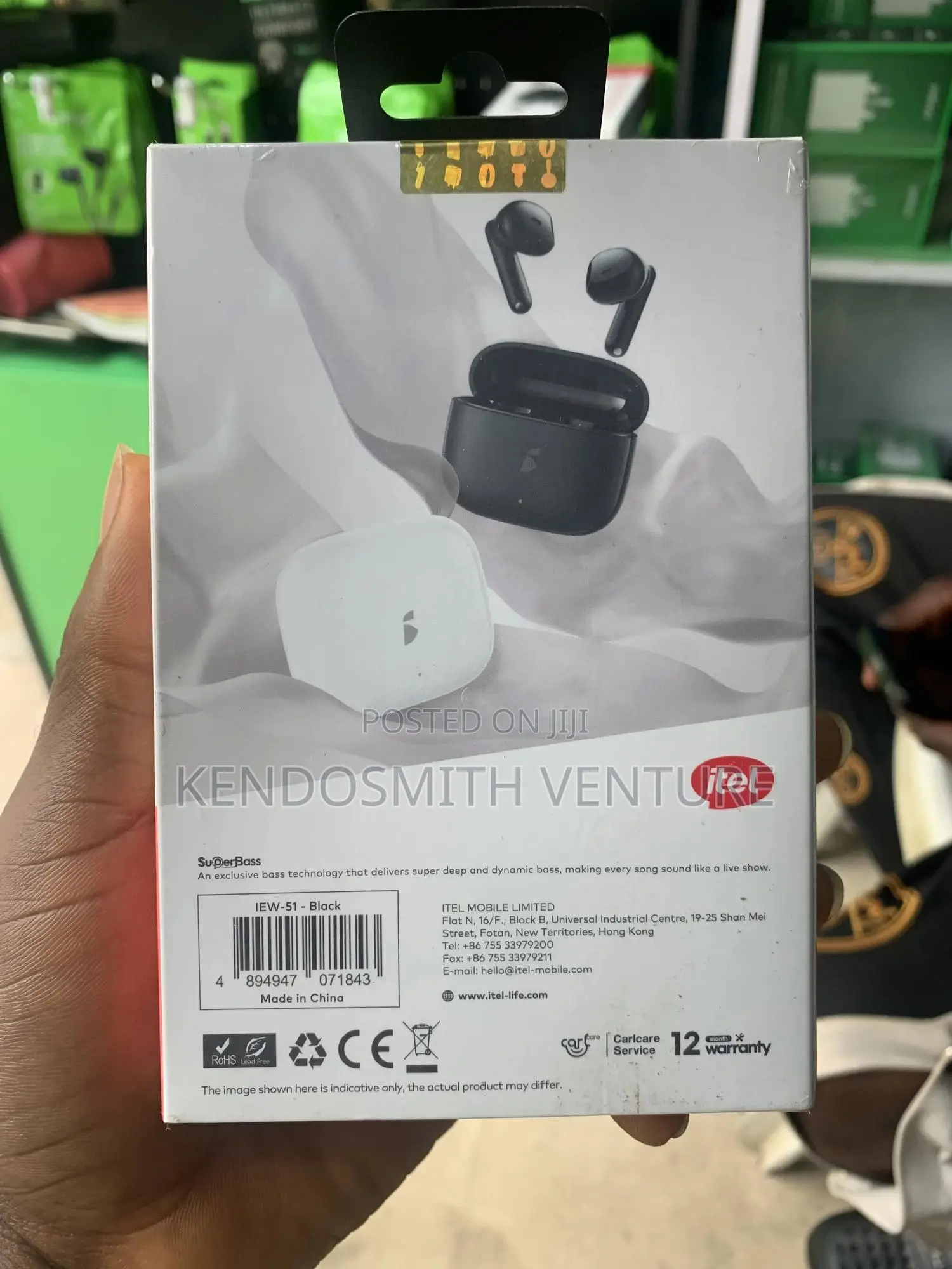 Itel Budsair 5i Wireless Earbuds | Super Bass | 32h Playtime