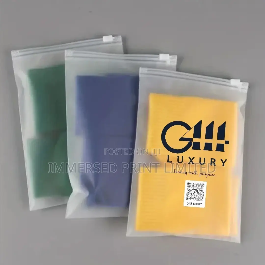 Branded Frosted Ziplock and Mailer Bag