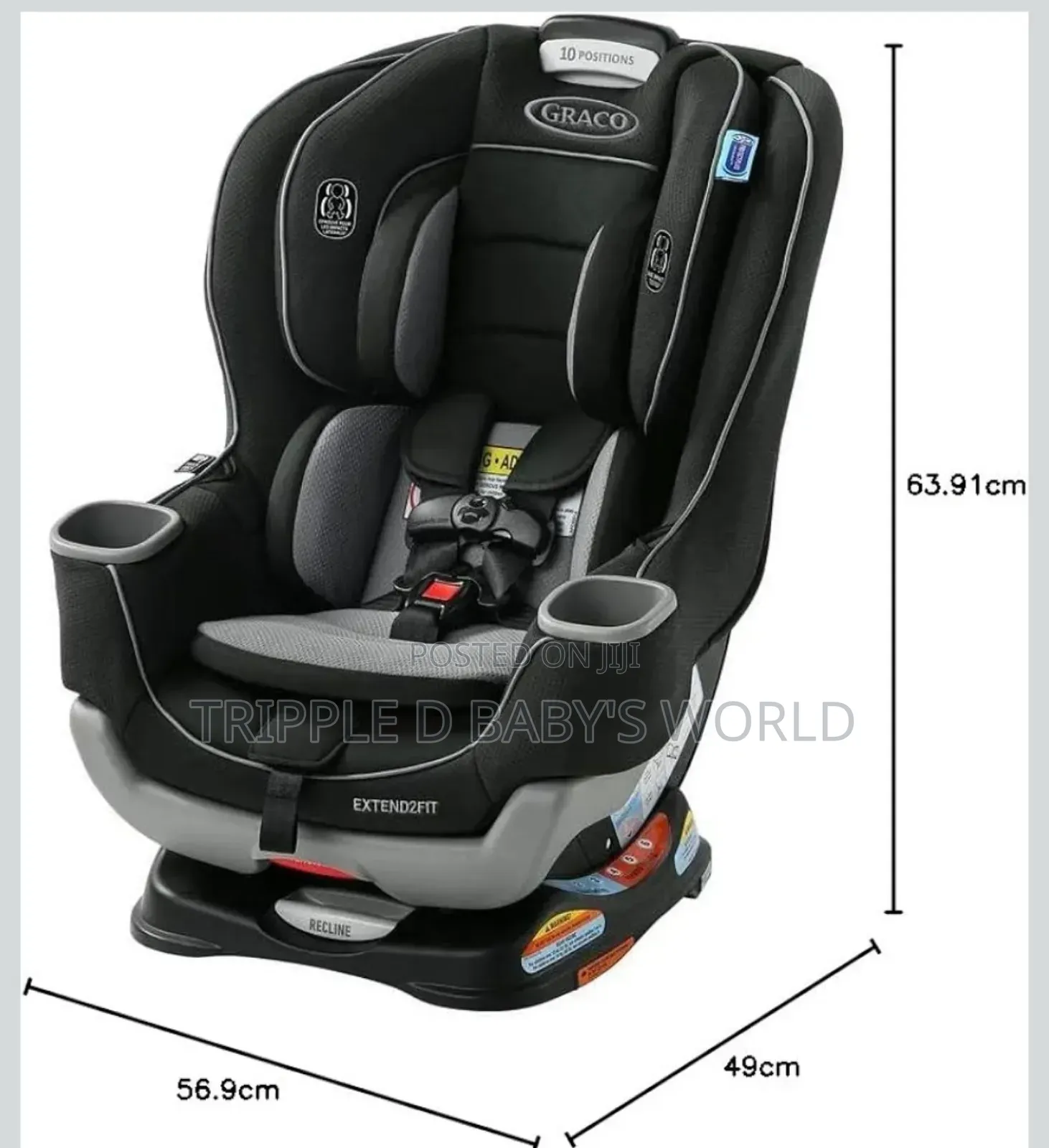 Graco Extend 2 Fit Convertible 2 In 1 Car Seat