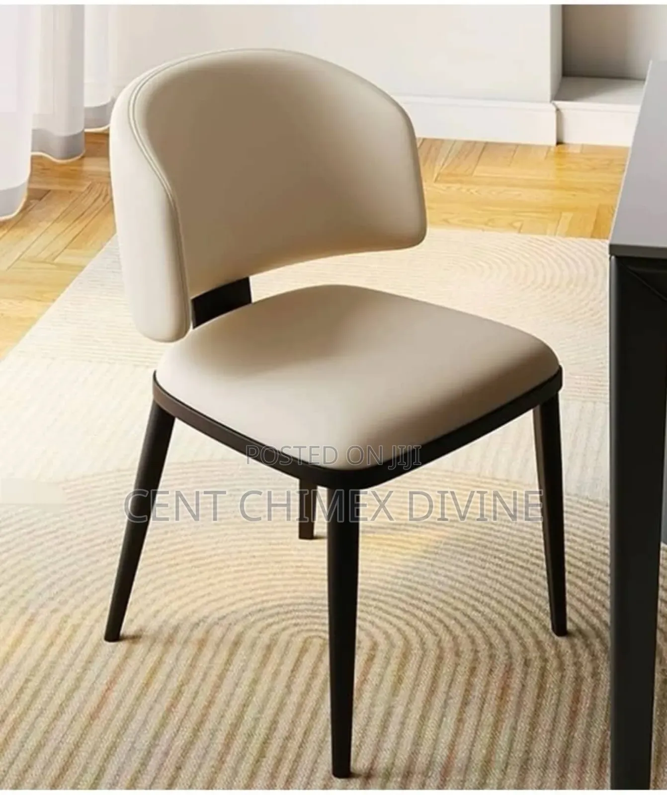 Comfortable Cream Dinning Chairs