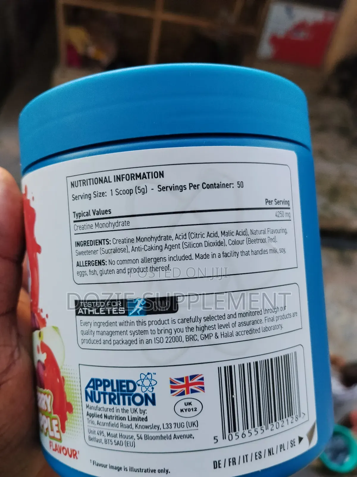 Applied Nutrition Creatine 5g X 50 Servings