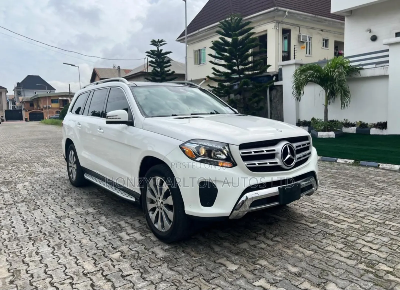 Mercedes-Benz GLS-Class GLS450 4Matic 2017 White