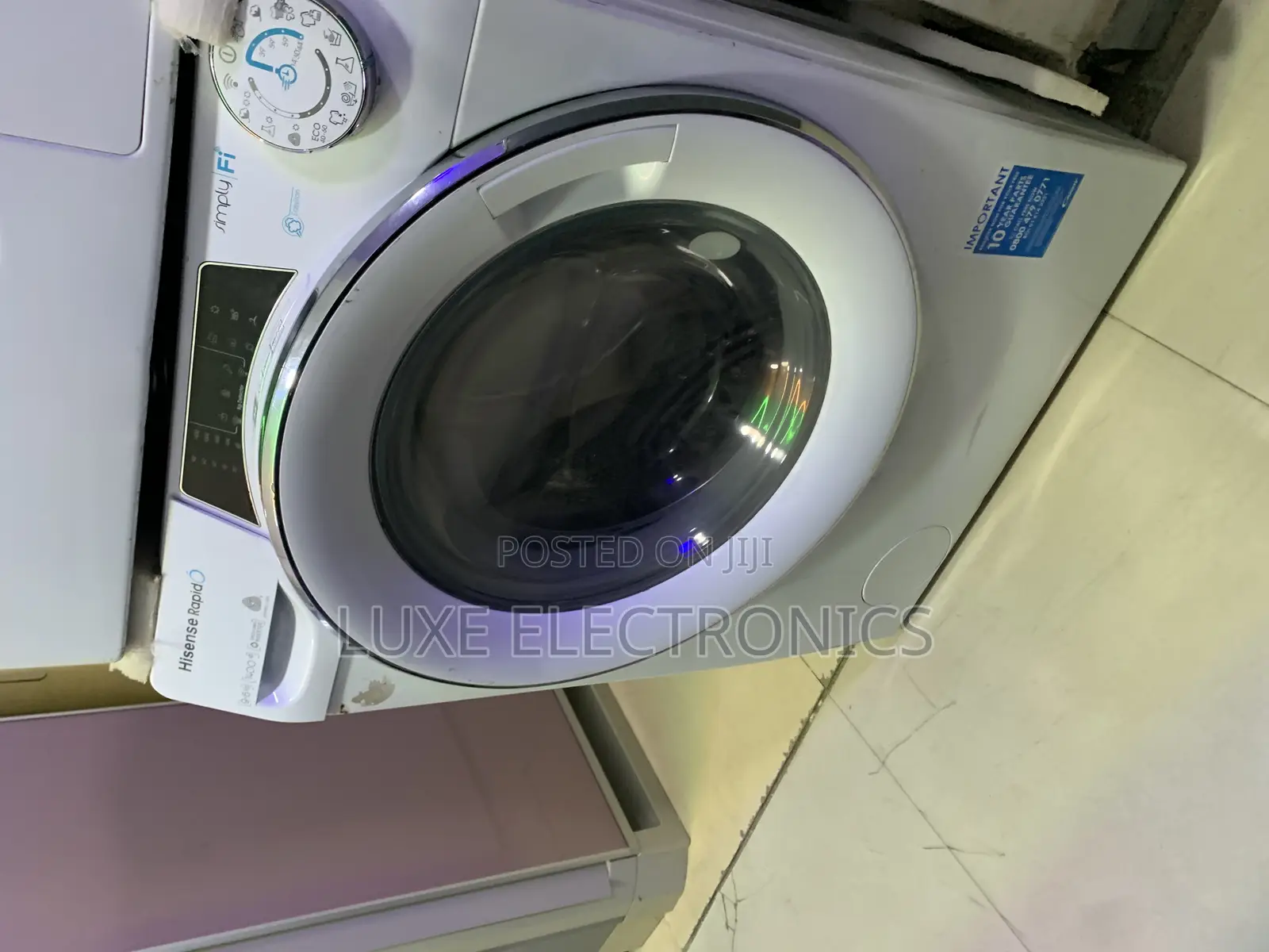 9kg Hisense Inverter Wash And Dry Washing Machine Made In Europe