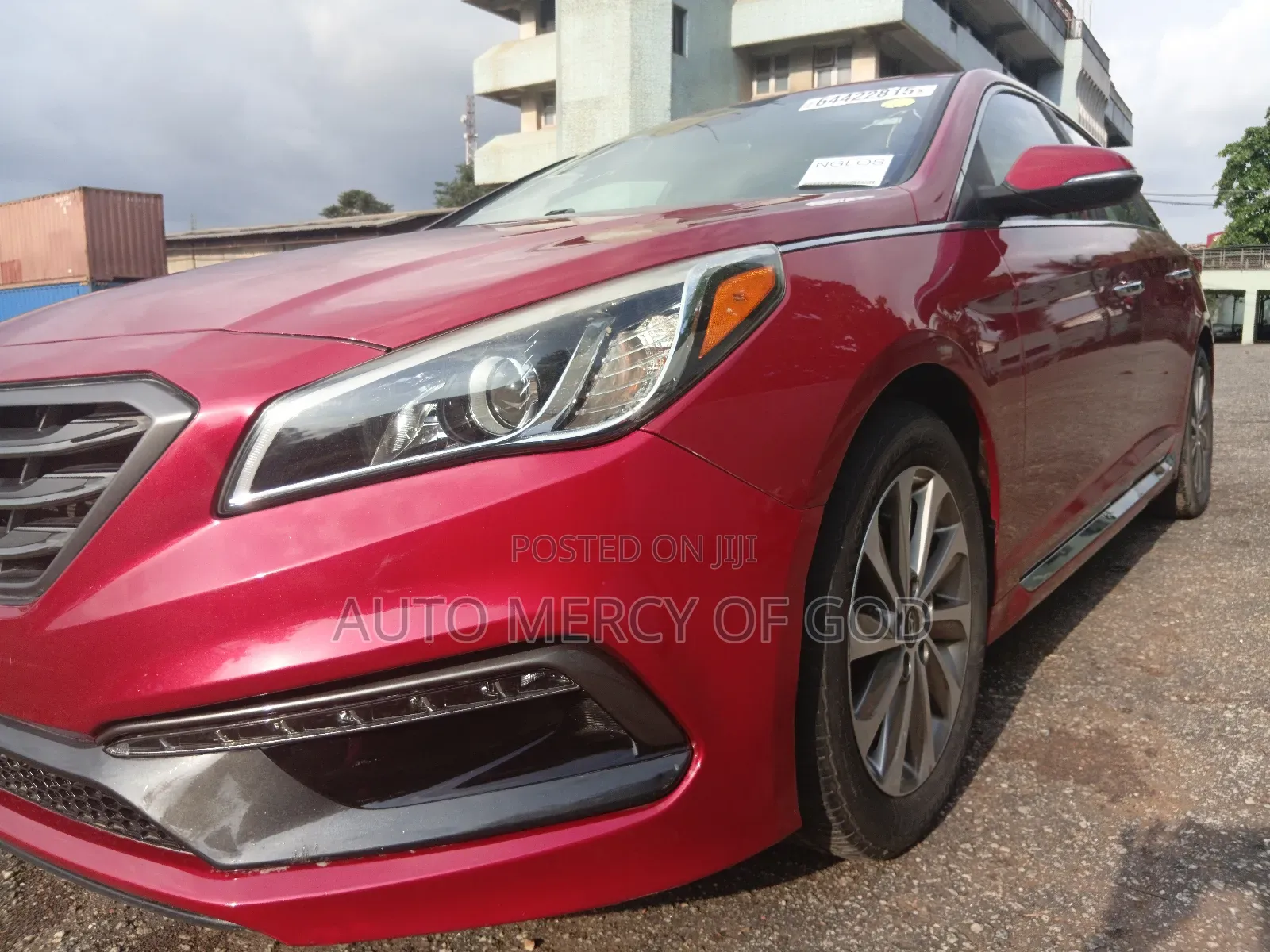 Hyundai Sonata Sport 2.0T Sedan FWD (2.0L 4cyl 6A) 2017 Red