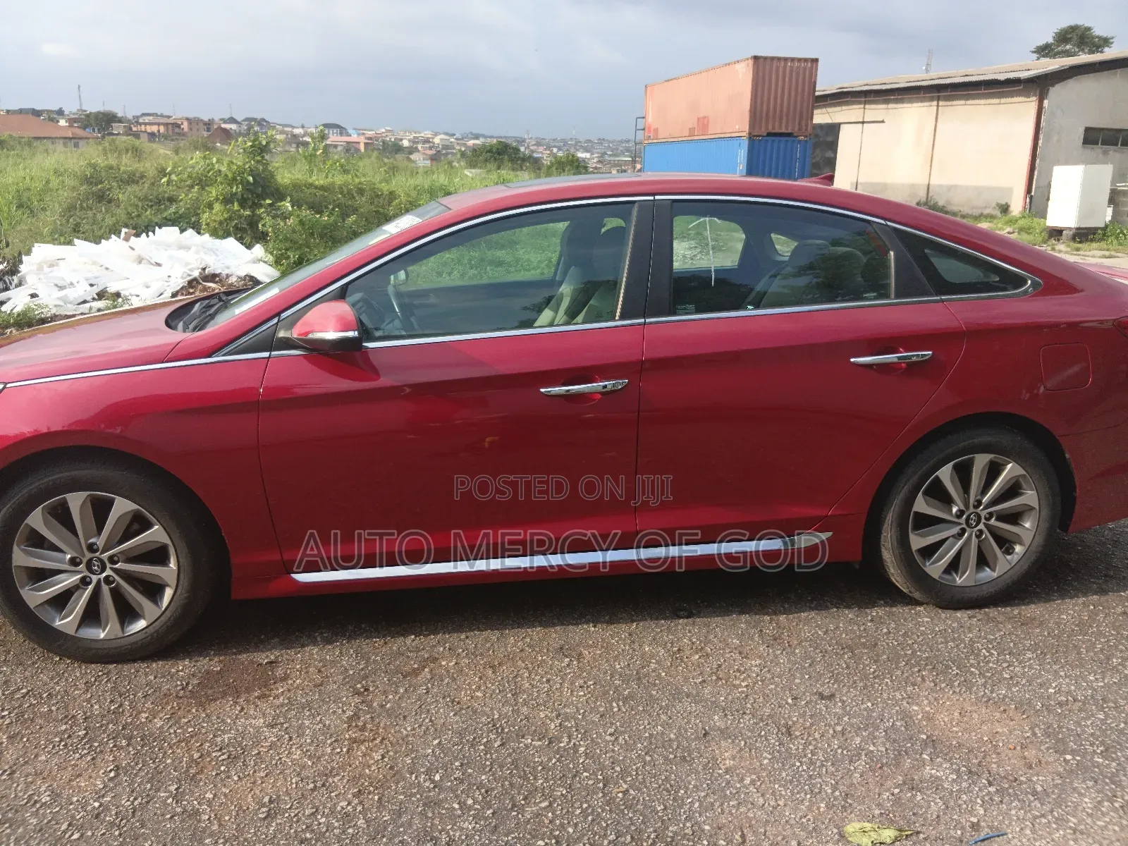 Hyundai Sonata Sport 2.0T Sedan FWD (2.0L 4cyl 6A) 2017 Red