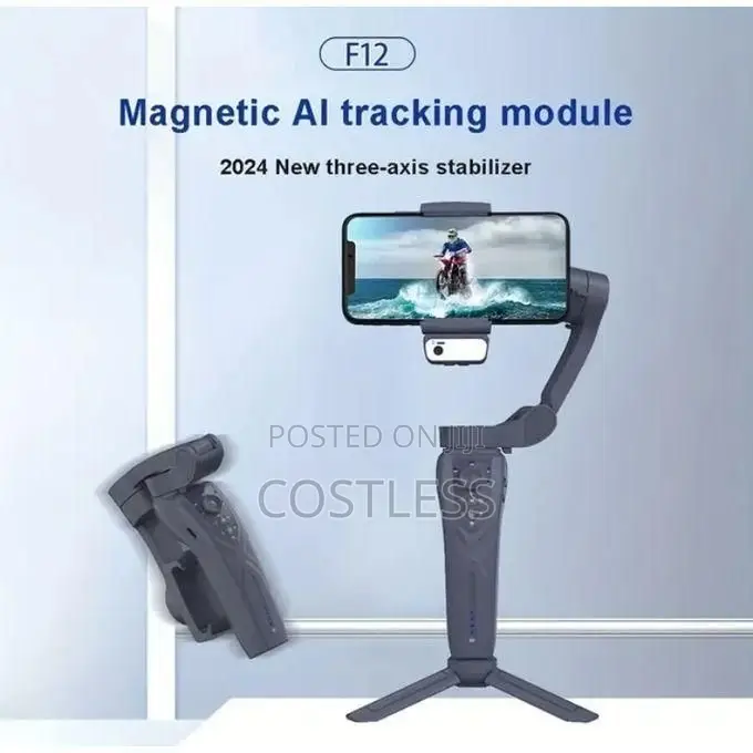Foldable Gimbal, a Handheld Stabilizer for Smartphones