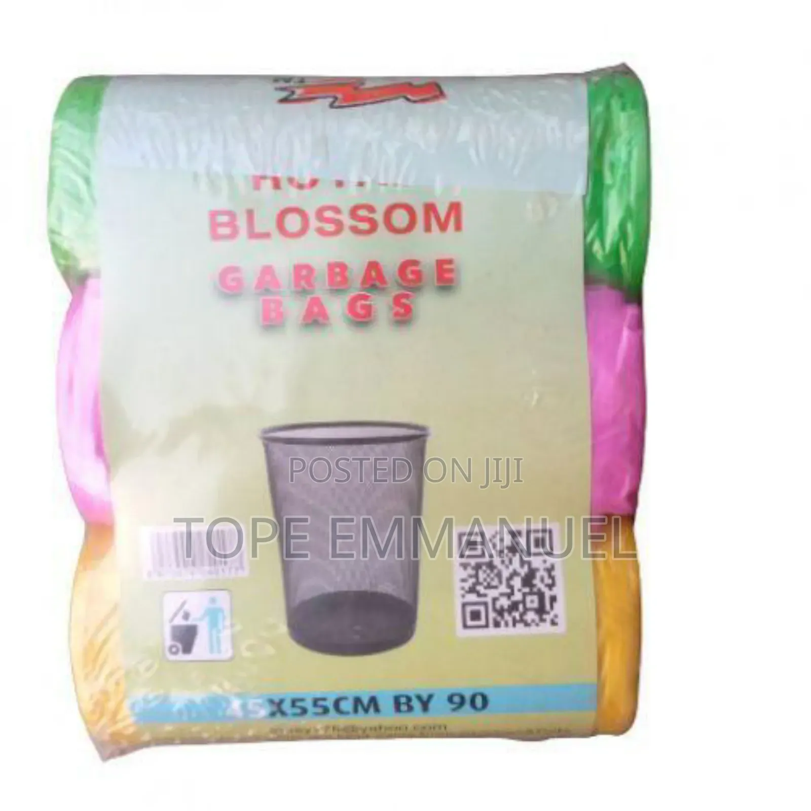 Colored 3 in 1 Trash Nylon Bag