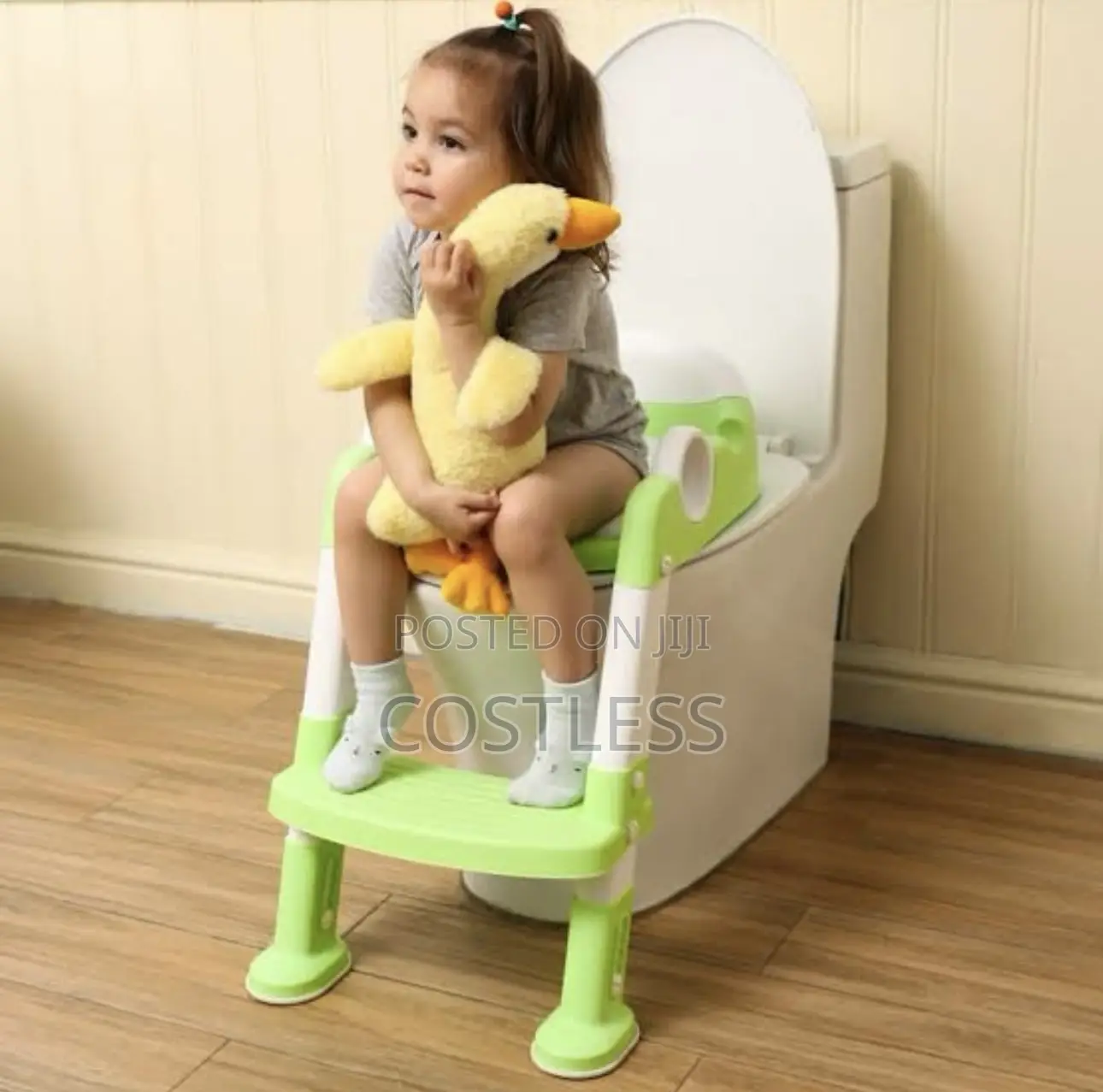 Baby Toilet Training Seat With a Ladder