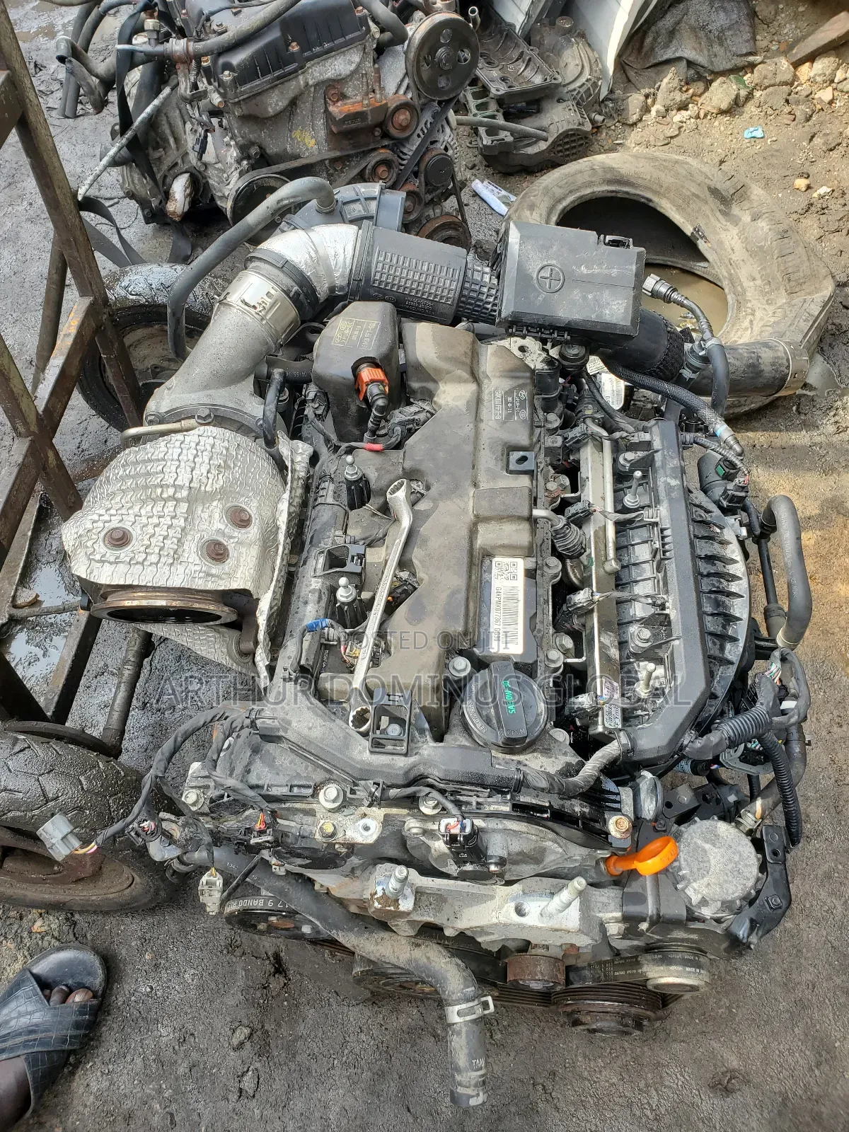 Hyundai Santafe Engine 2.5l Turbo 2022/2025
