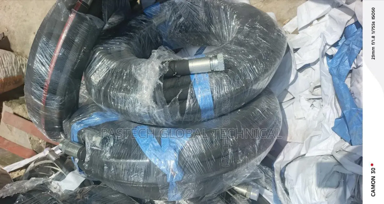1" Air Rubber Hose (Epdm) 20 Bar 300psi X 100ft (30m)