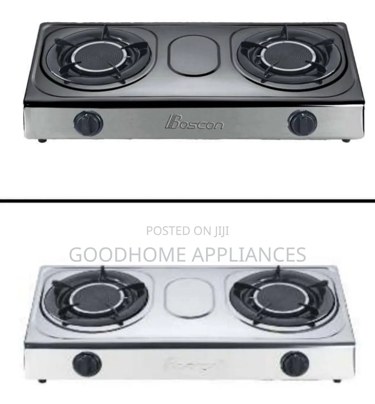 Boscon 2 Burner Gas With Infrared Top