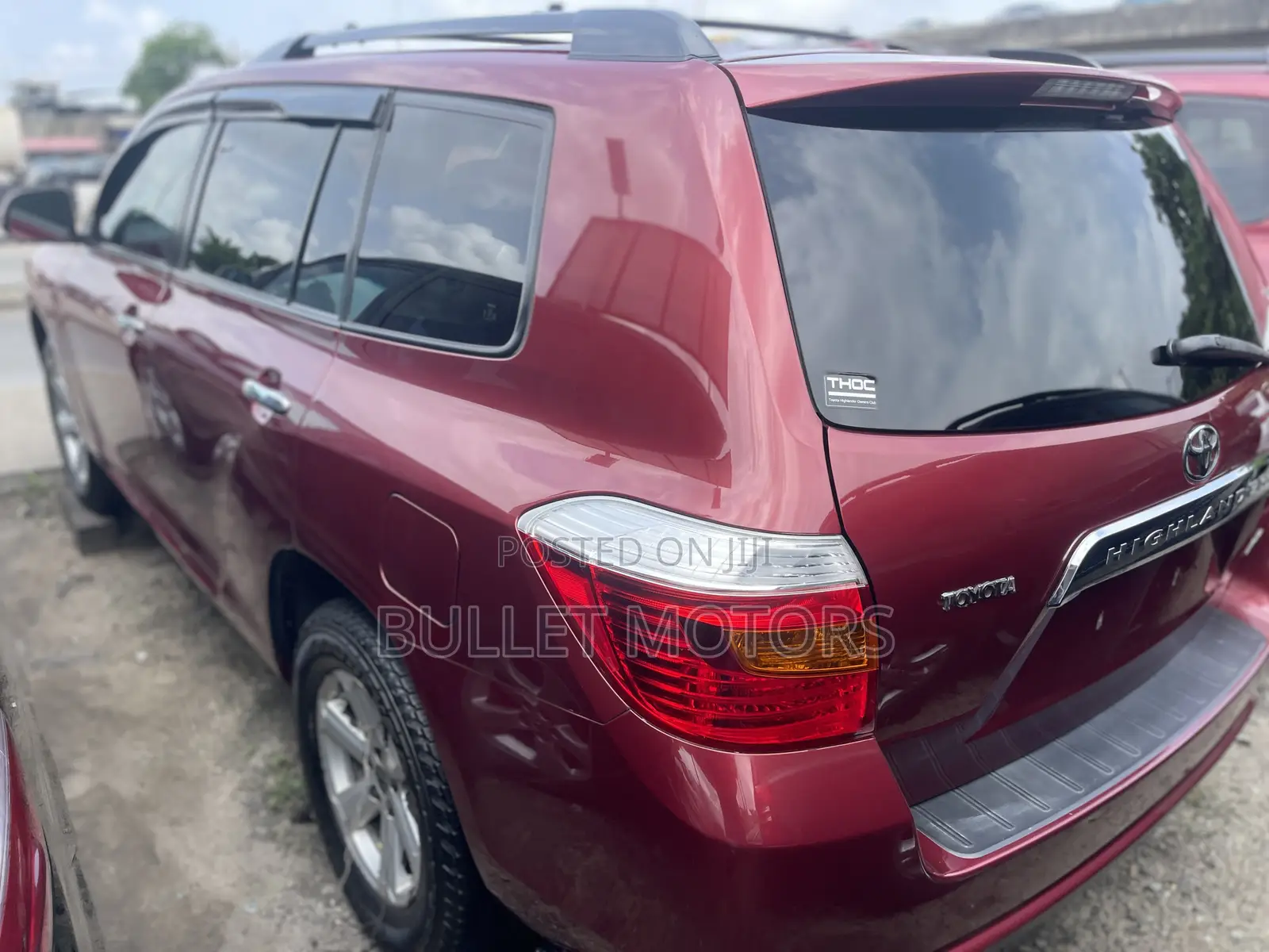 Toyota Highlander Limited 2010 Red