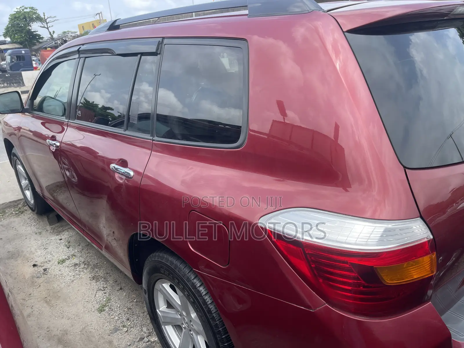 Toyota Highlander Limited 2010 Red