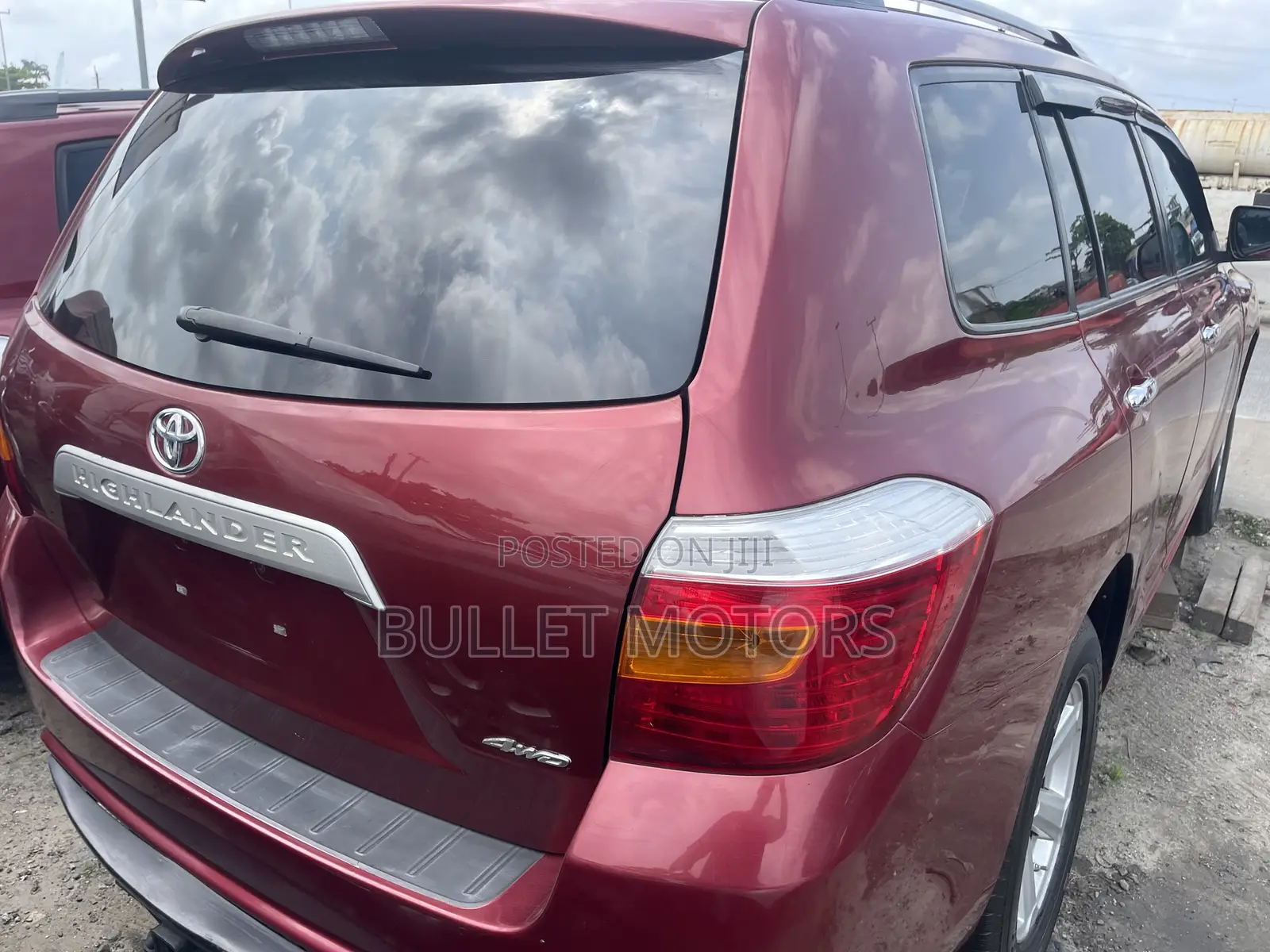 Toyota Highlander Limited 2010 Red