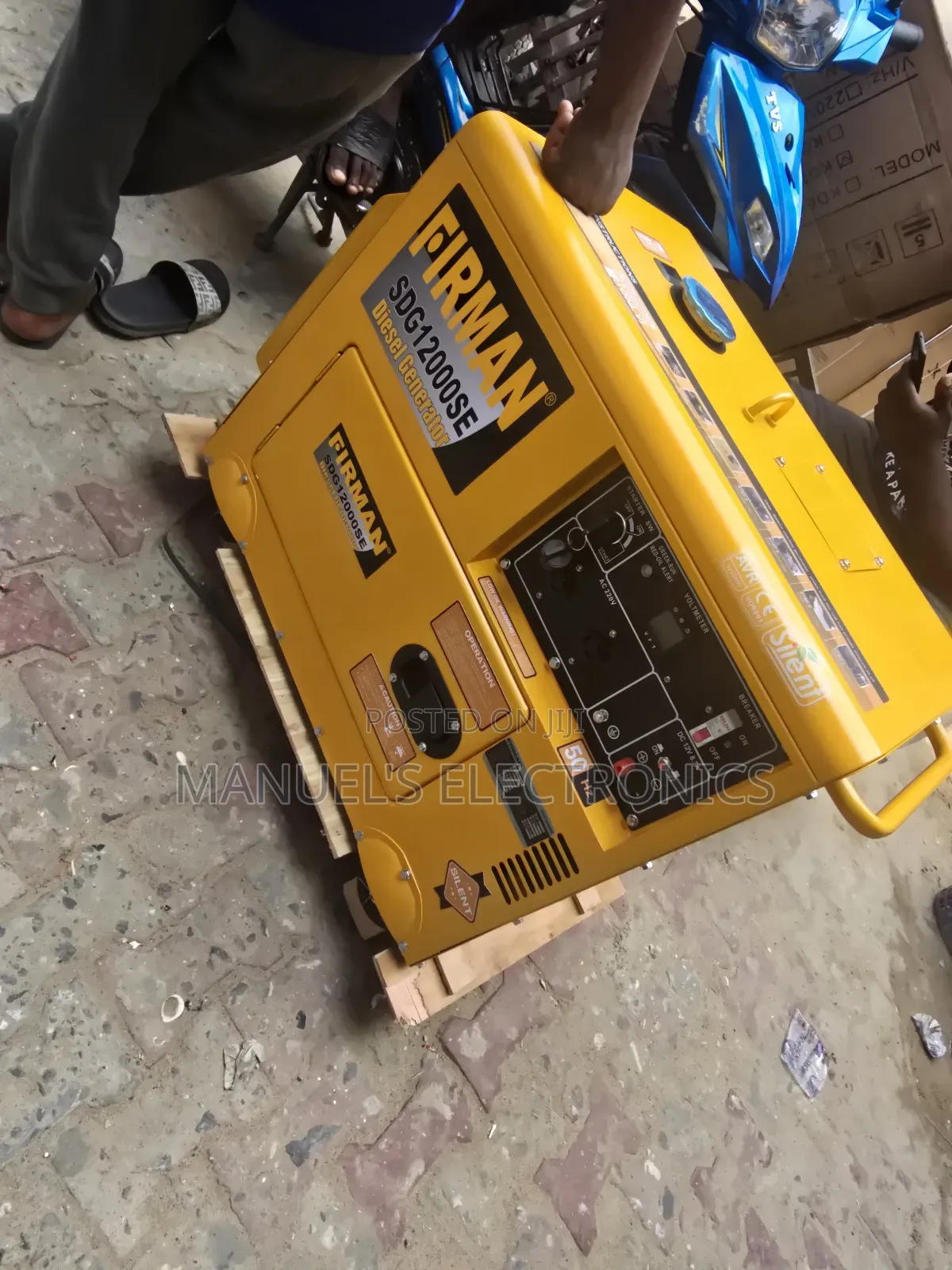 Brand New Firman Diesel Soundproof Generator 10.5kva 100% Copper Coil