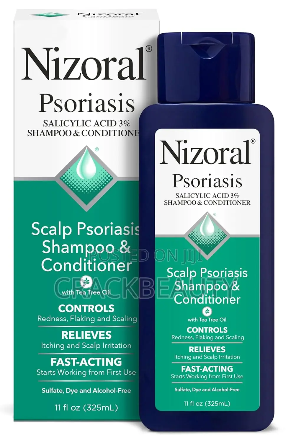 Nizoral Psoriasis Salicylic Acid 3% Shampoo Conditioner Anti-Dandruff