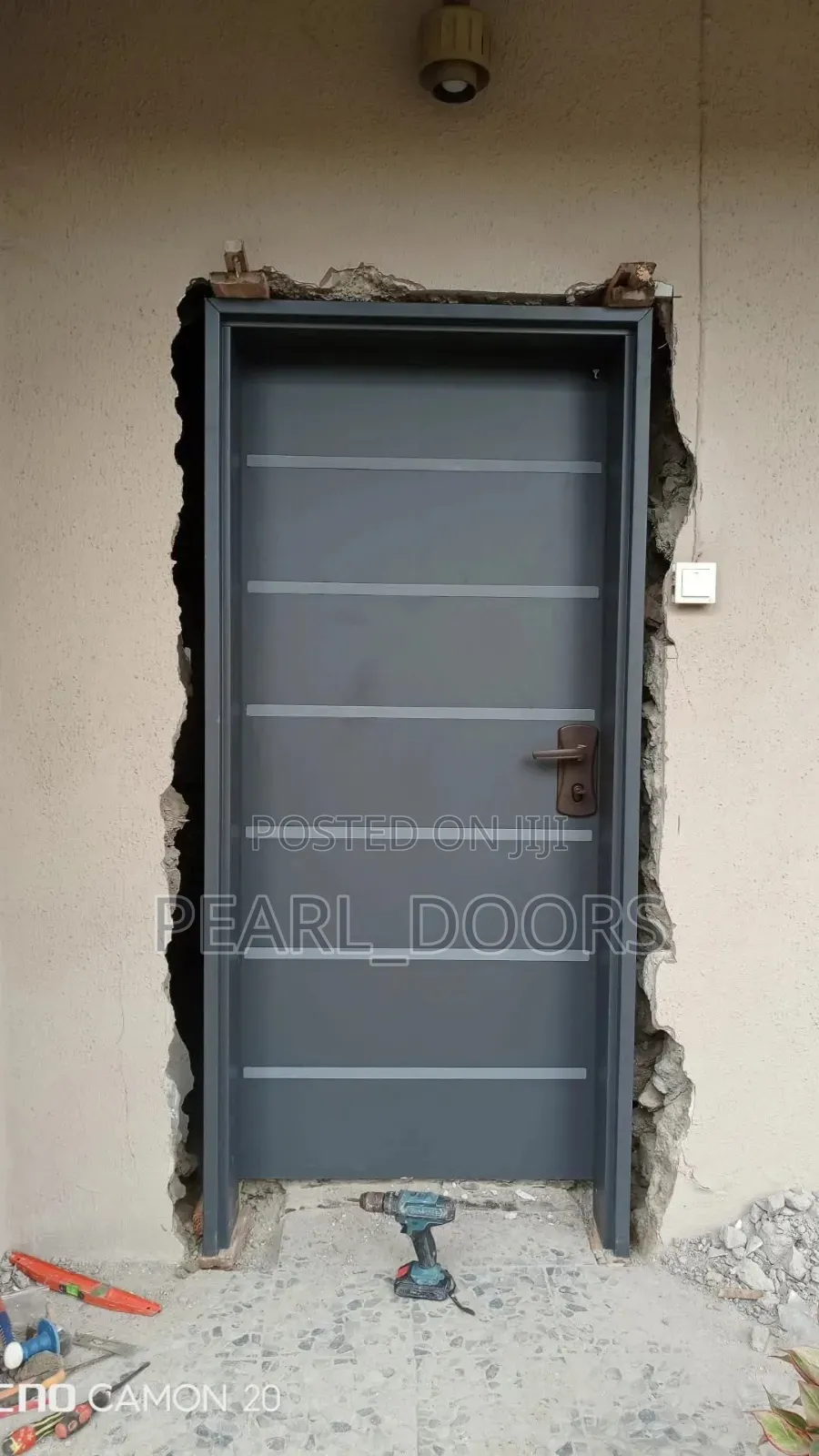 3ft by 7ft Decorative Isreali Security Door