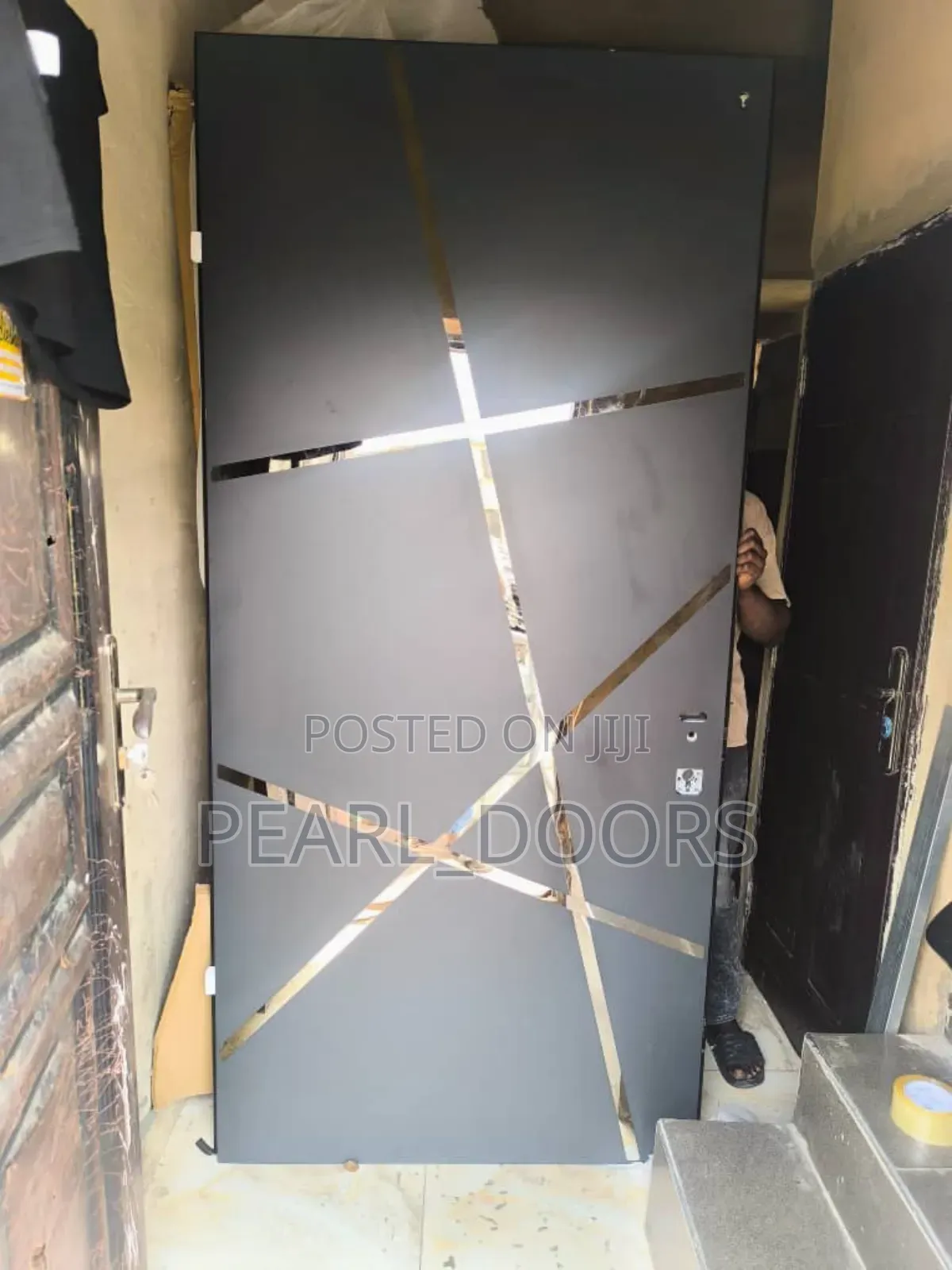 3ft by 7ft Decorative Isreali Security Door