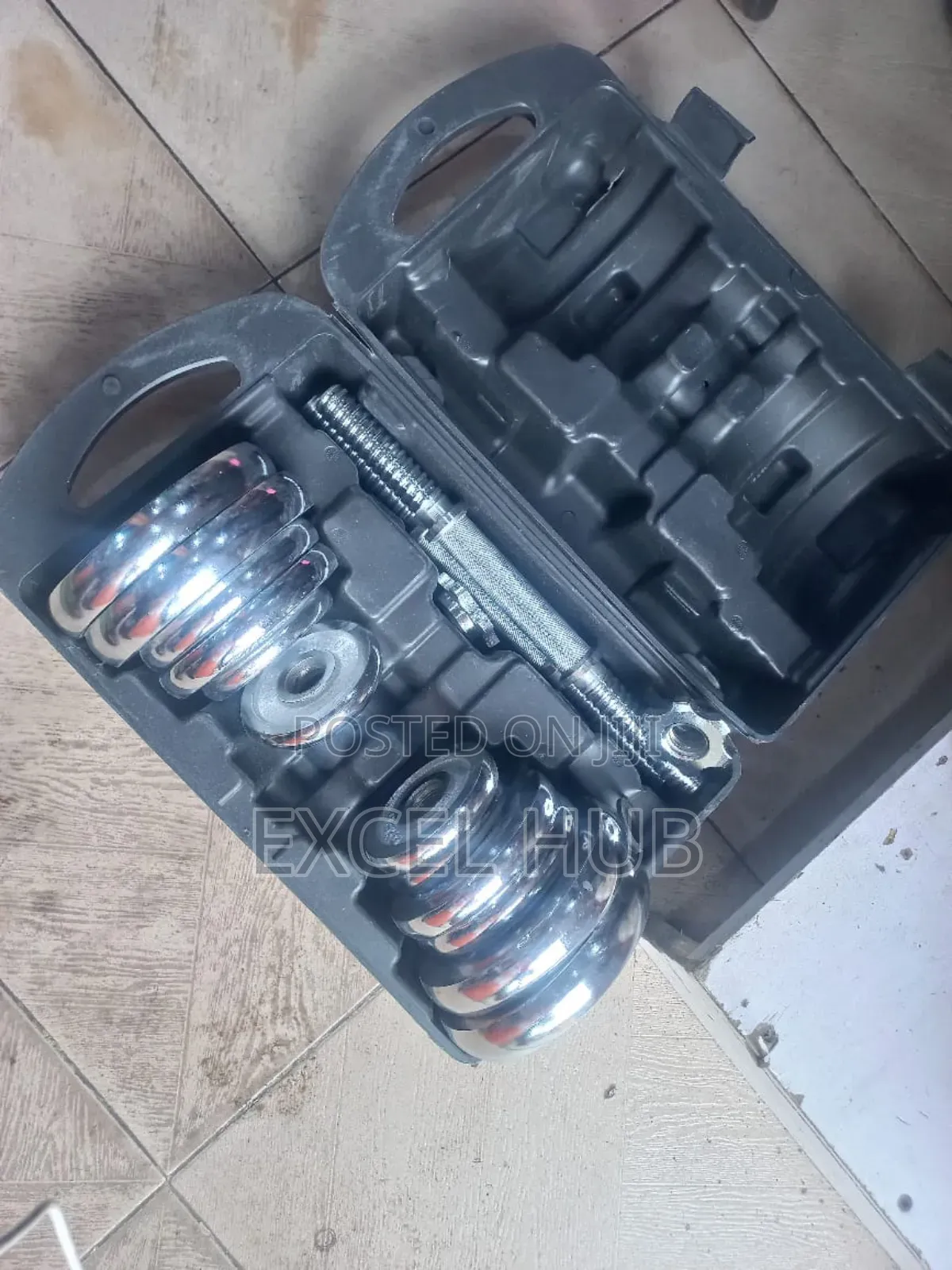 20kg Chrome Dumbbell Set