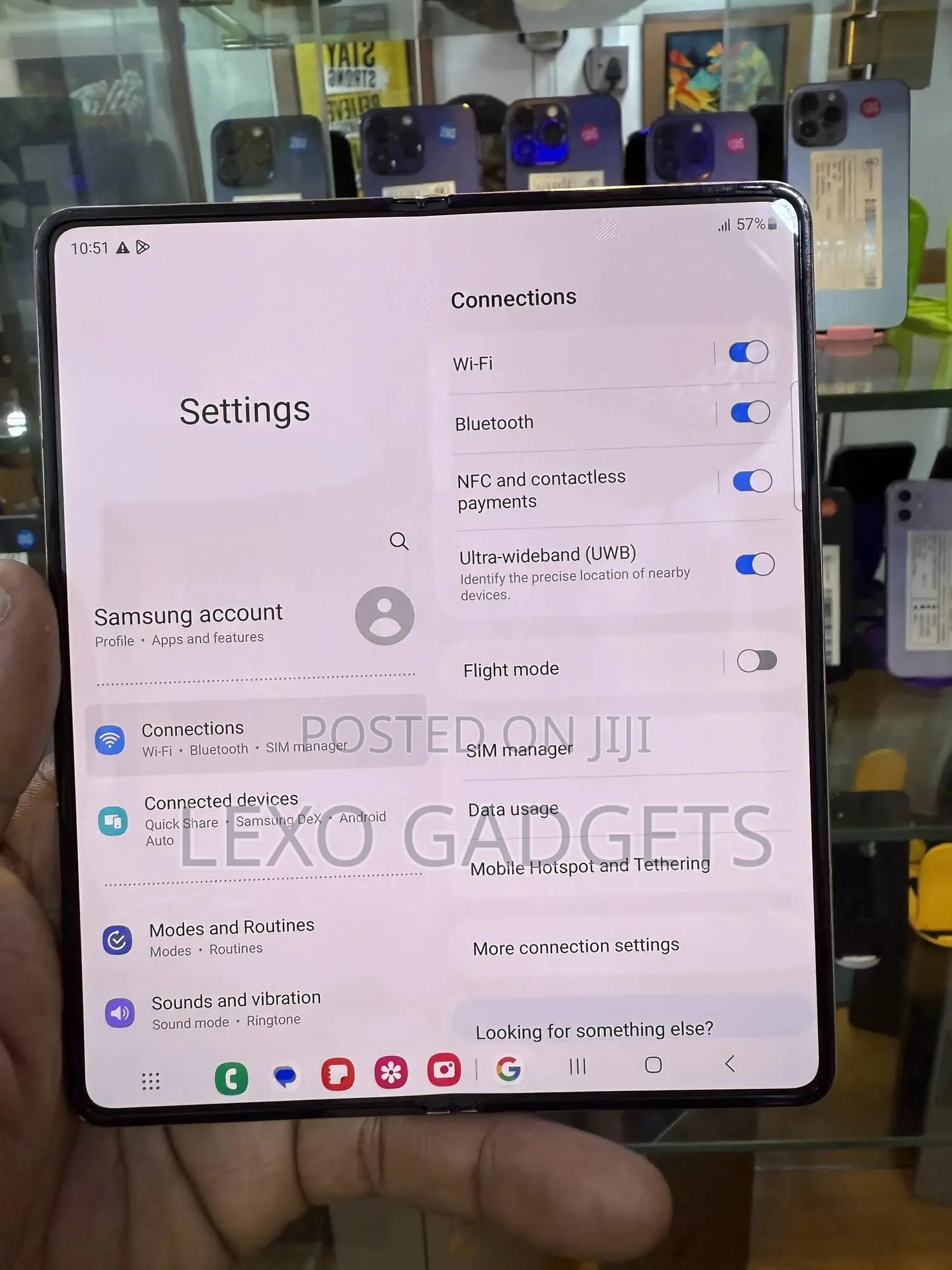 Samsung Galaxy Z Fold4 256 GB Gold